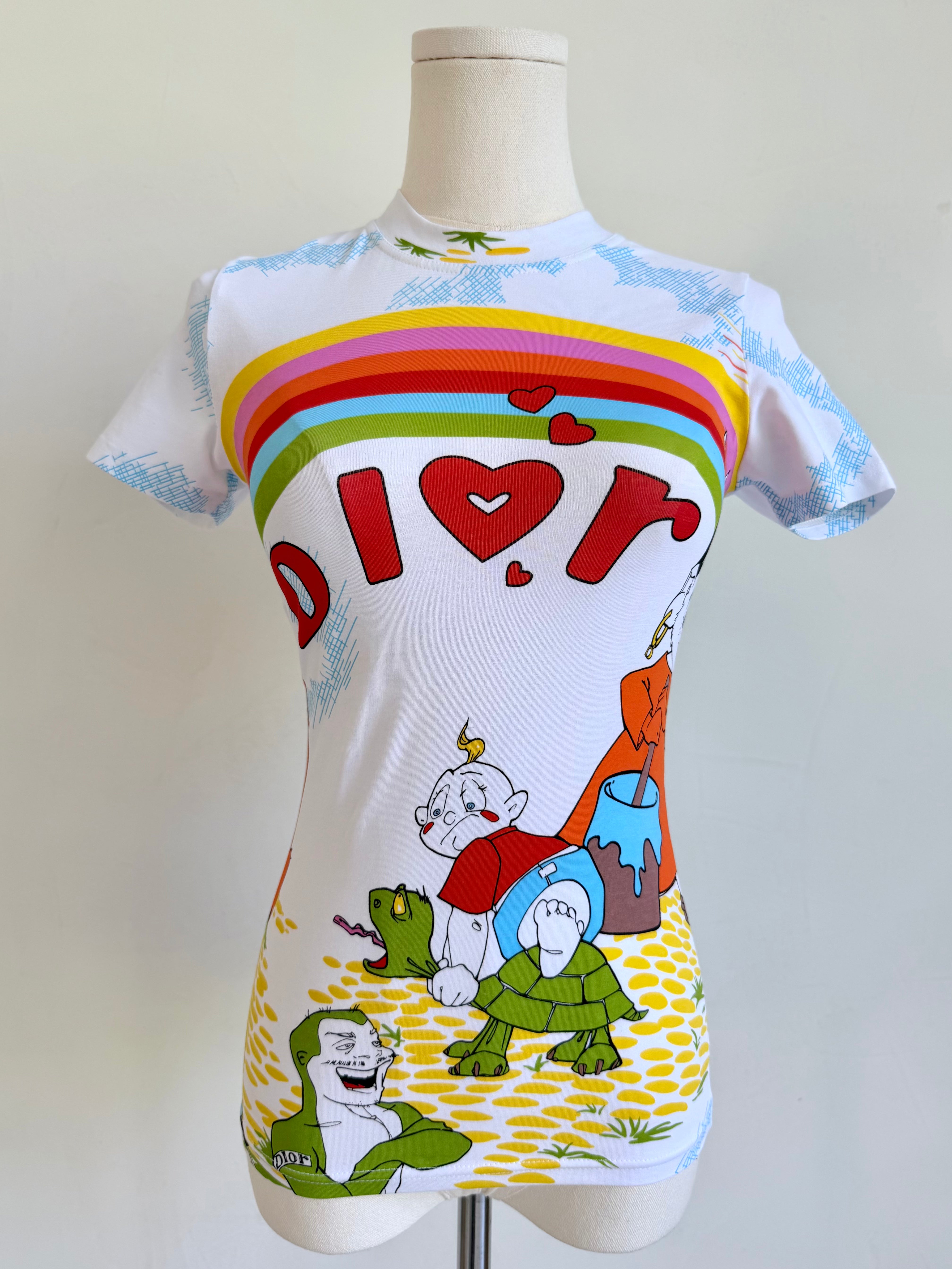 S/S 2002 “Cartoon Logo” Graphic T-Shirt