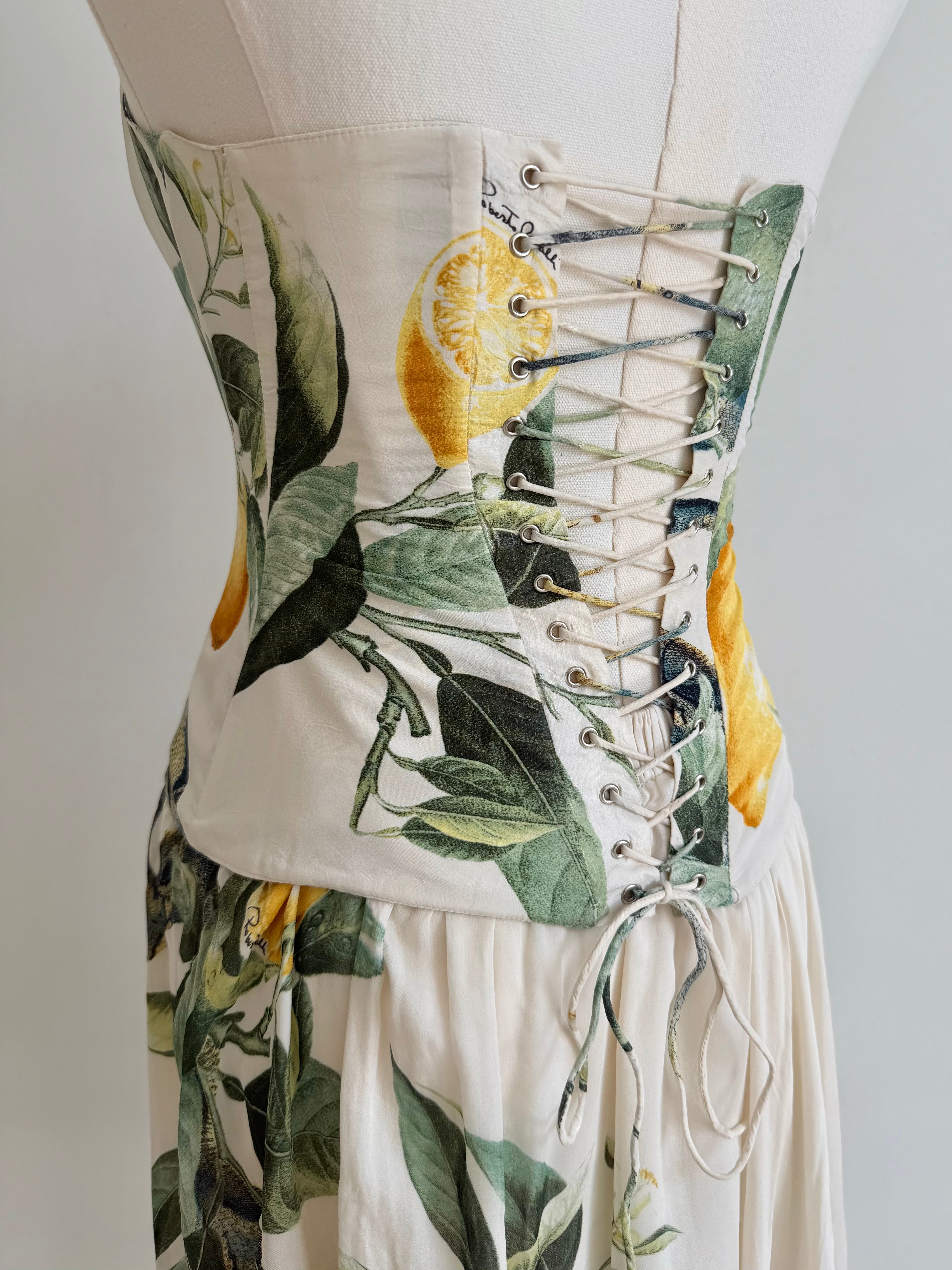 S/S 2005 "Lemon & Serpent" Corset