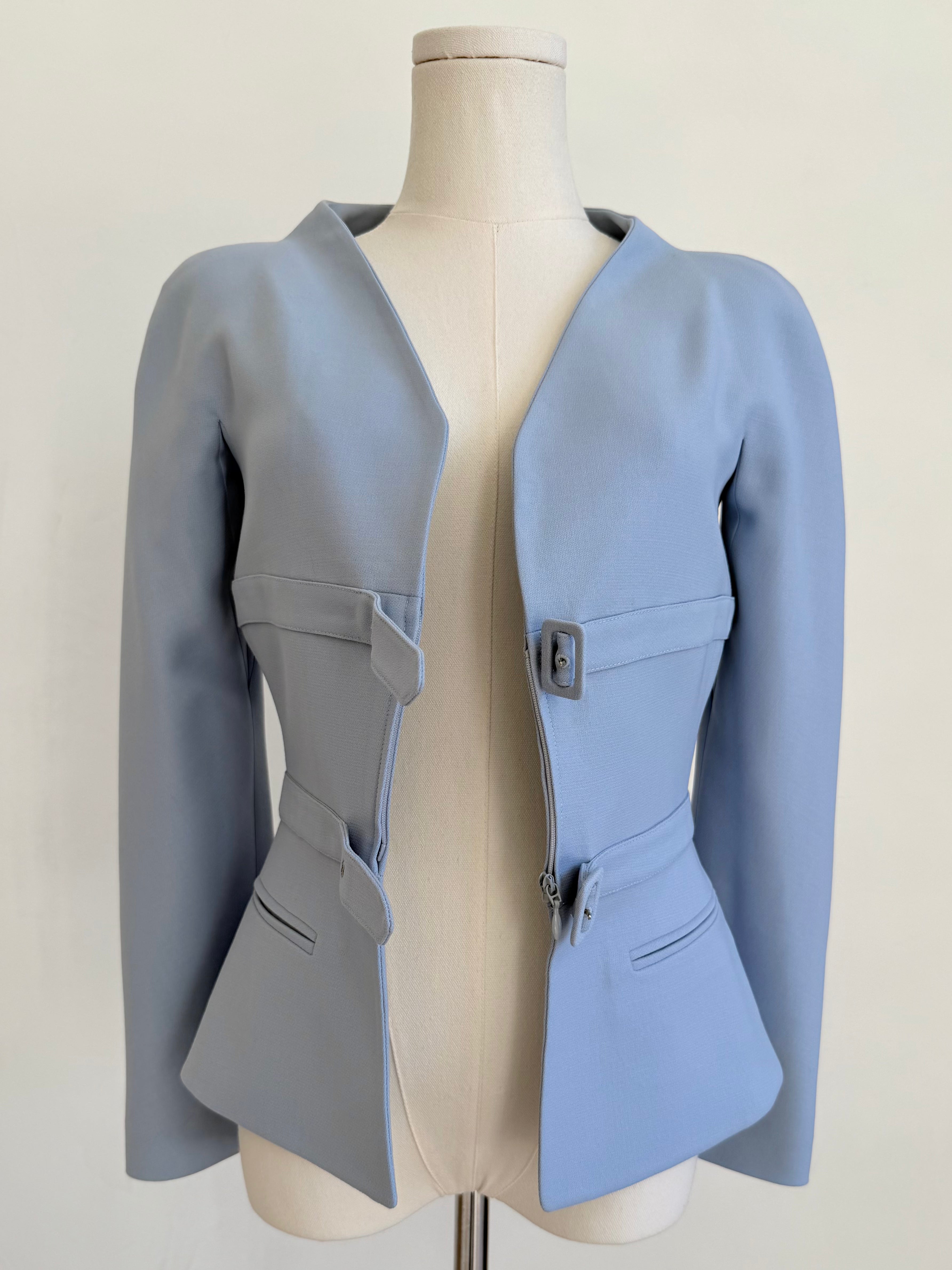 S/S 2004 Light Blue Wool Jacket