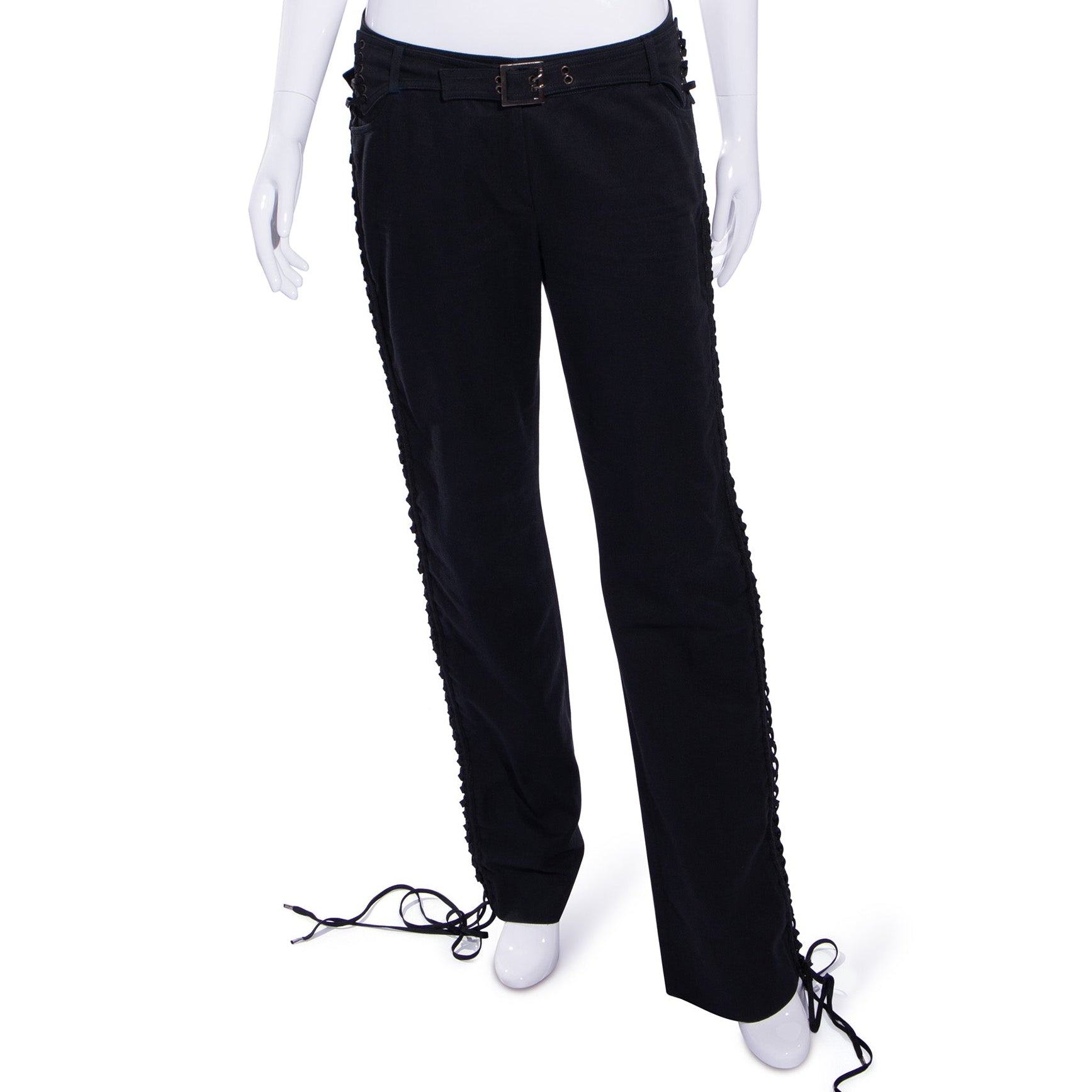 F/W 2002 Logo Name Plate Pants