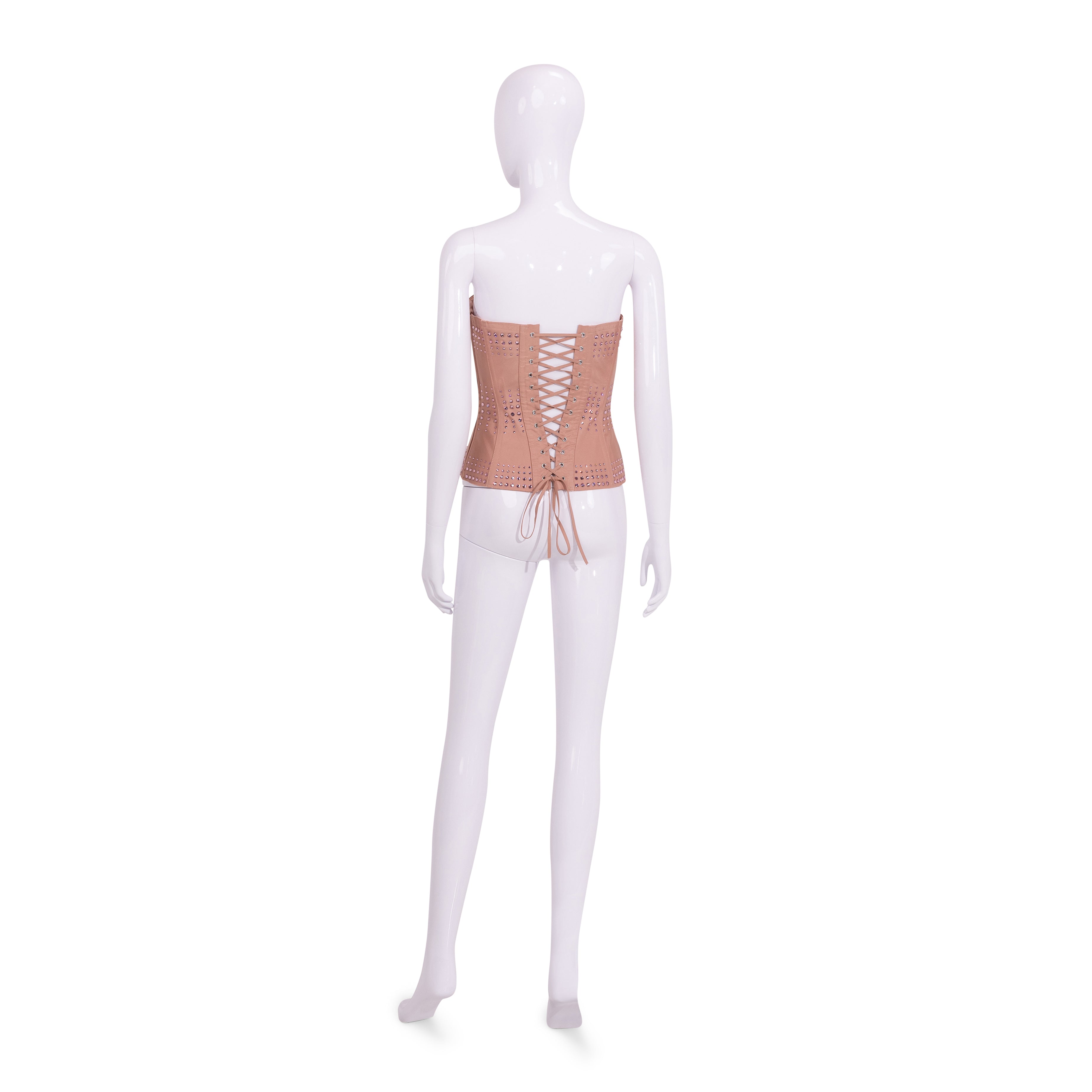 S/S 2022 Pink Rhinestone Corset