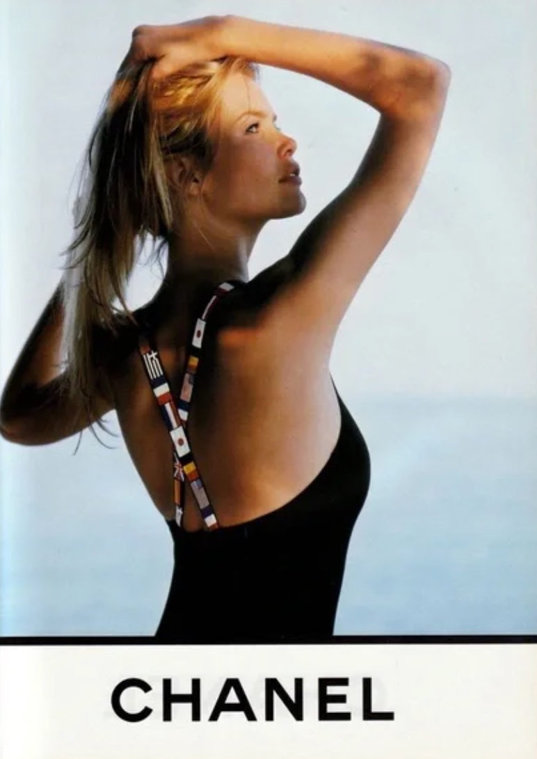 Cruise 1994/1995 “International Flags” Logo Swimsuit