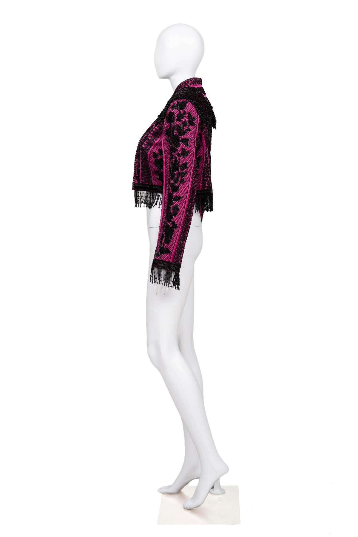 2001 Pink and Black Embroidered "Matador" Jacket
