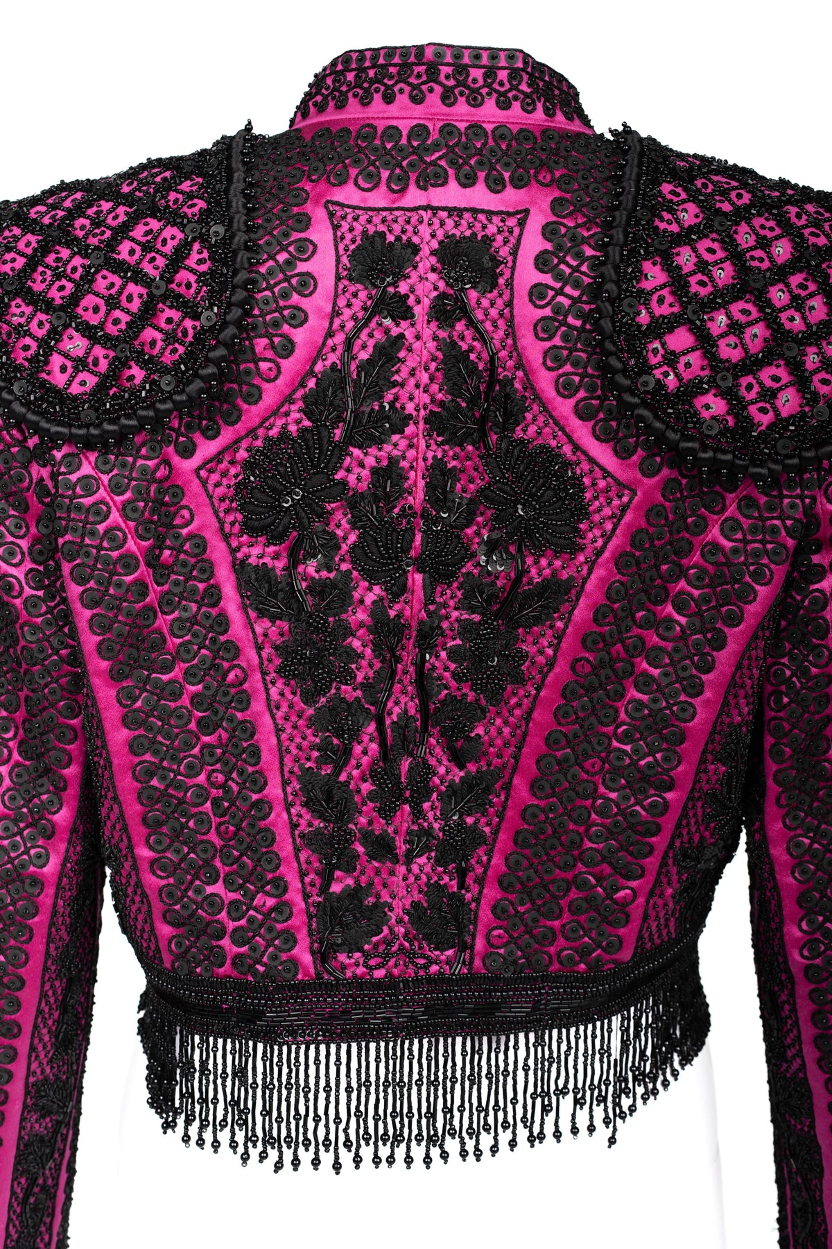 2001 Pink and Black Embroidered "Matador" Jacket