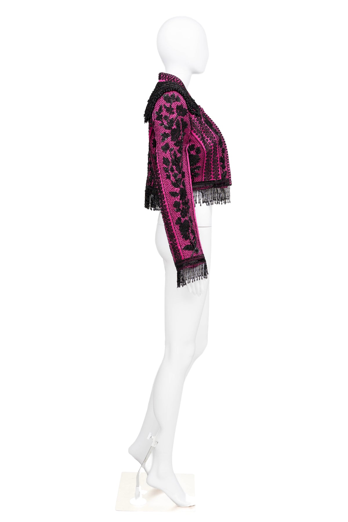 2001 Pink and Black Embroidered "Matador" Jacket