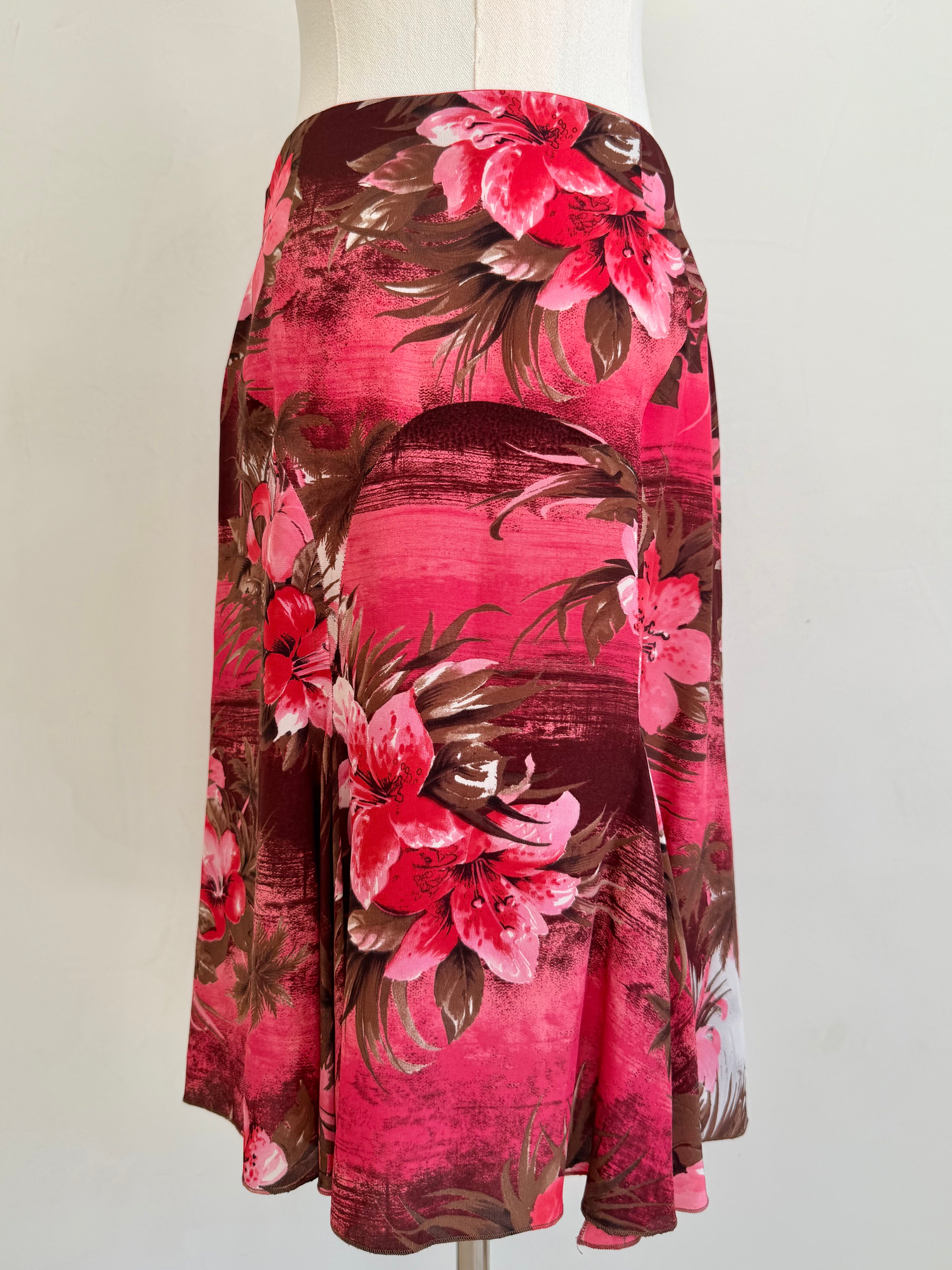 S/S 2002 Pink Floral "Hawaii Print" Matching Set