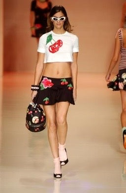 S/S 2004 Blugirl Black Cherry Matching Set