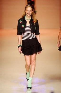 S/S 2004 Blugirl Black Cherry Matching Set