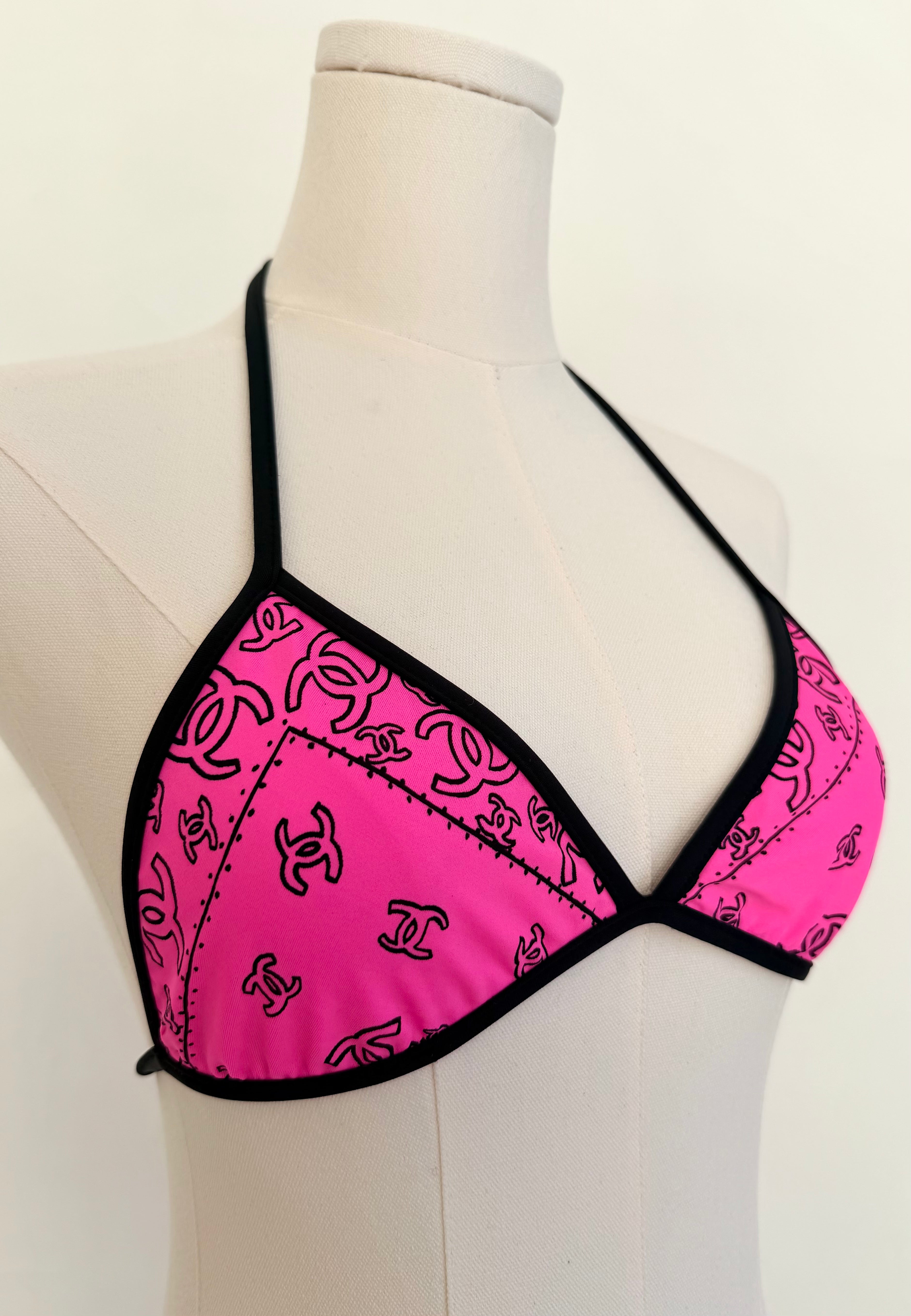 S/S 1999 Pink Bandana Print Bikini