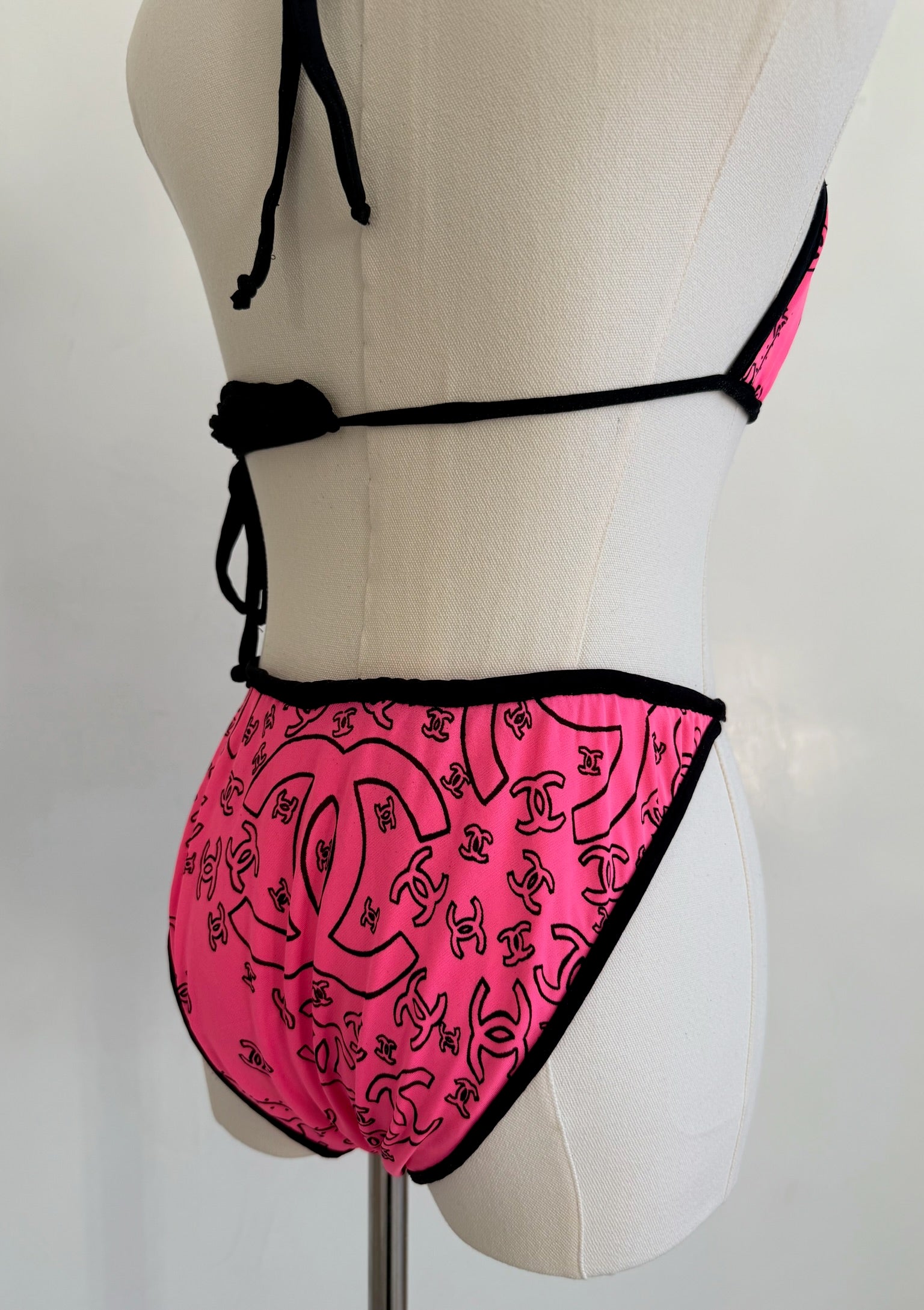 S/S 1994 Pink Bandana Print Bikini