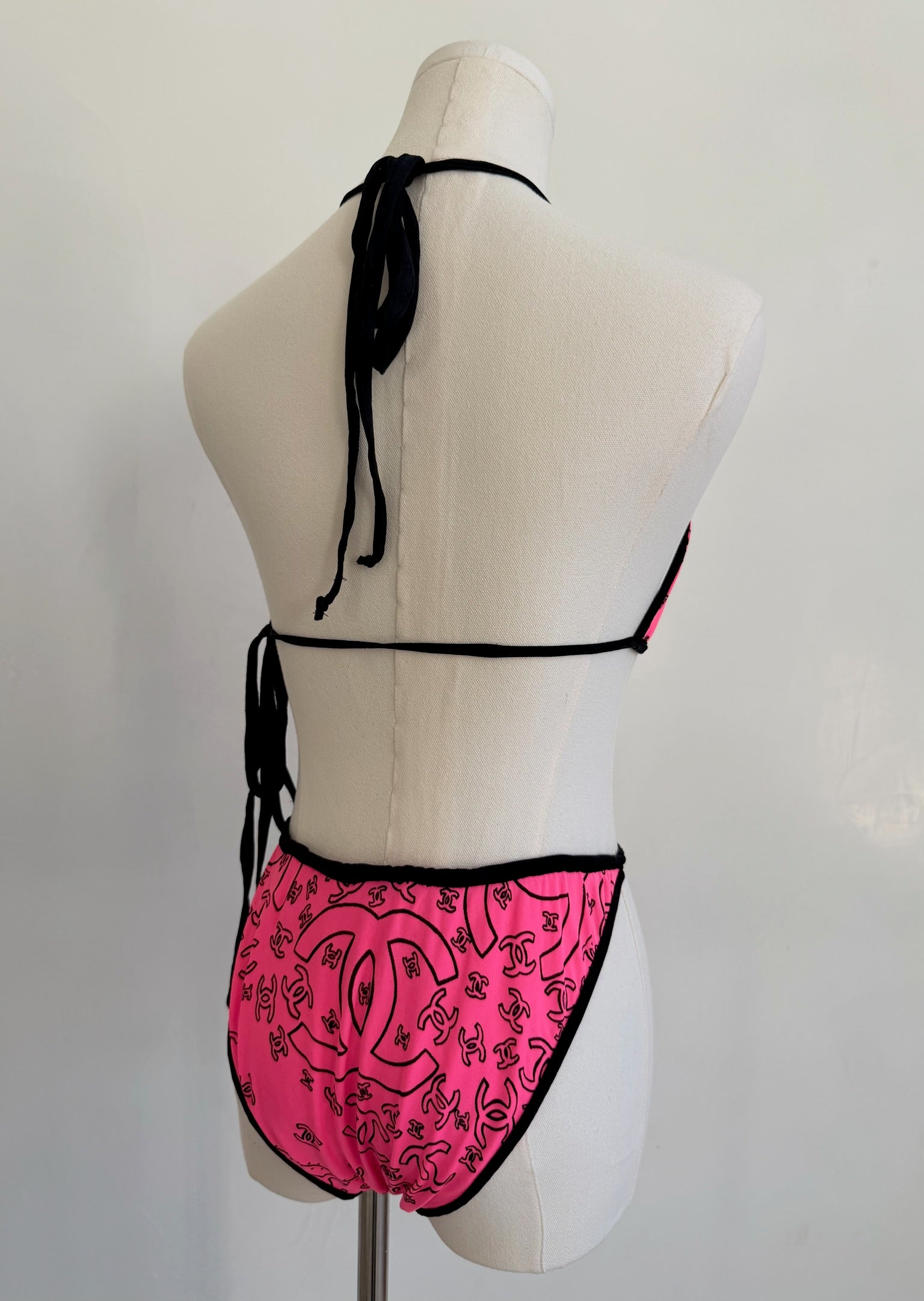S/S 1994 Pink Bandana Print Bikini