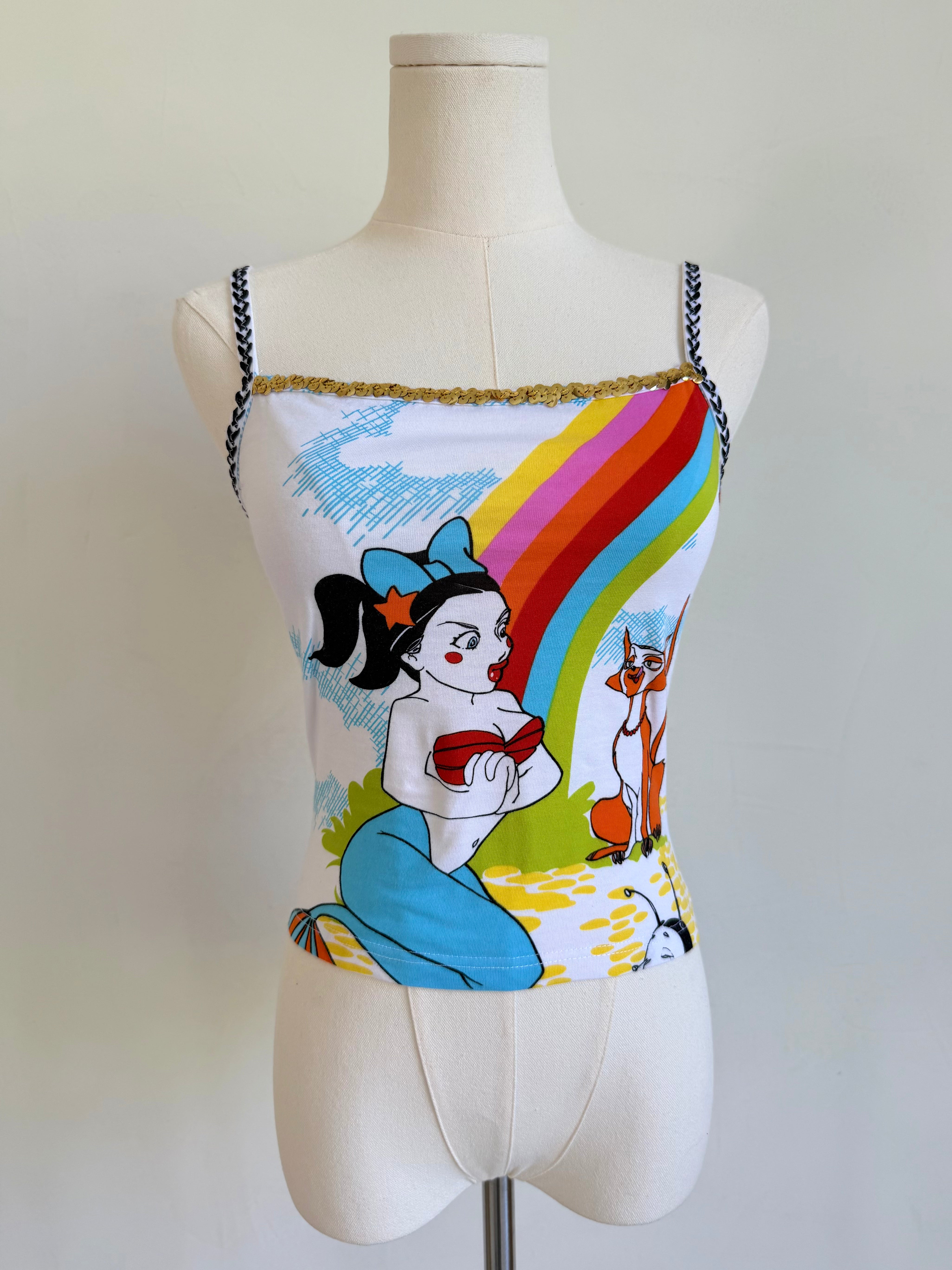 S/S 2002 “Cartoon Logo” Graphic Tank