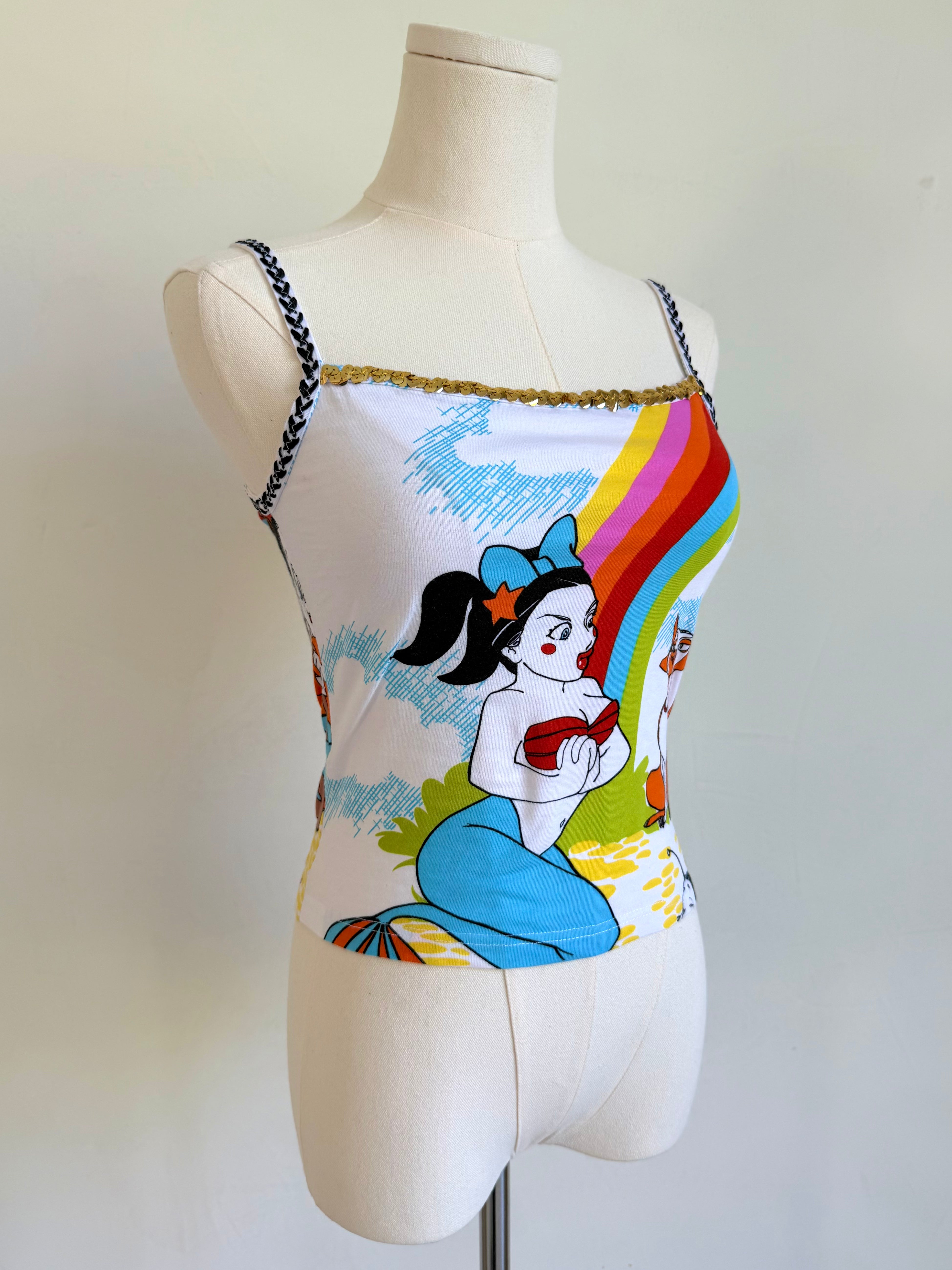 S/S 2002 “Cartoon Logo” Graphic Tank