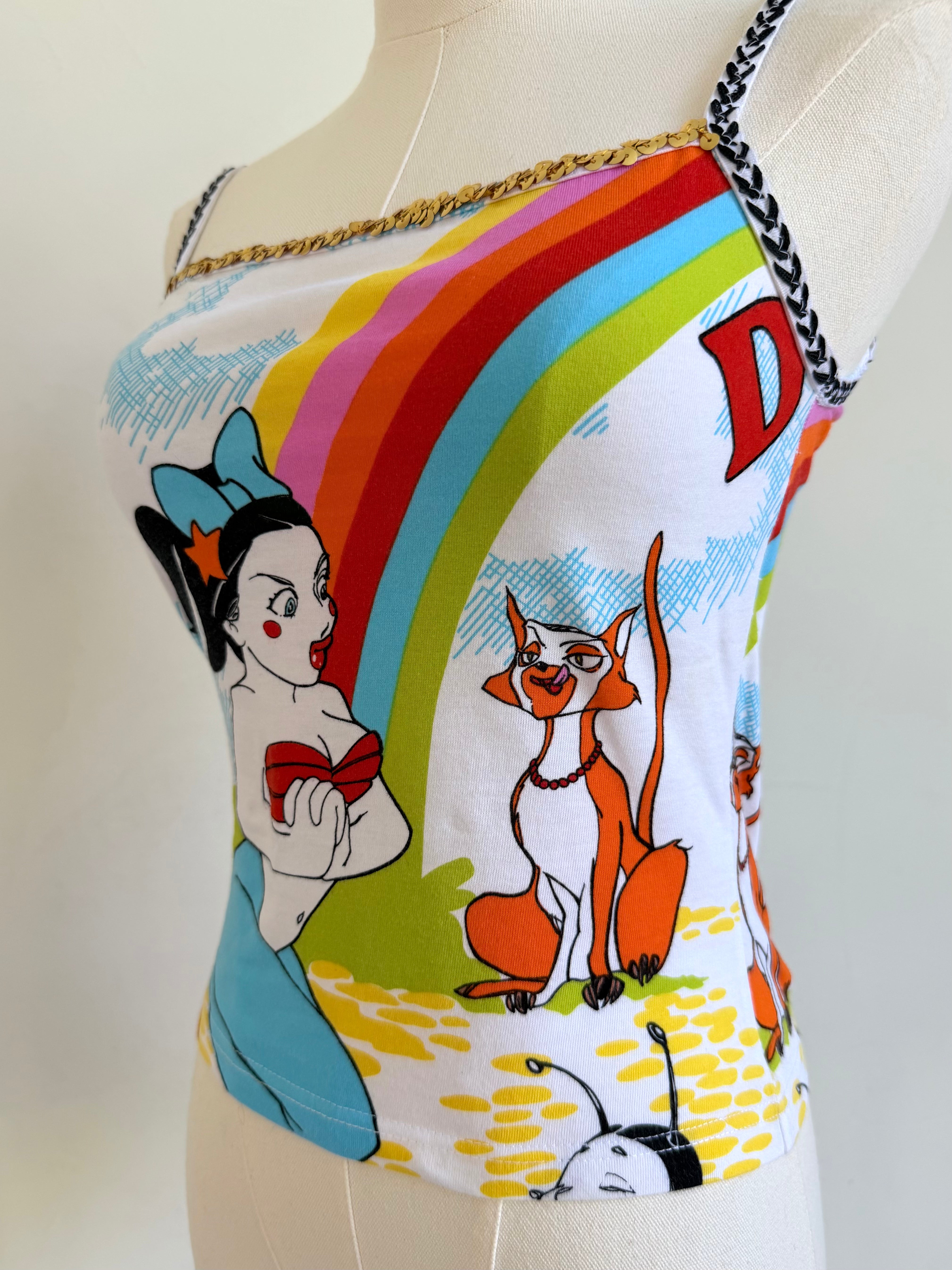 S/S 2002 “Cartoon Logo” Graphic Tank