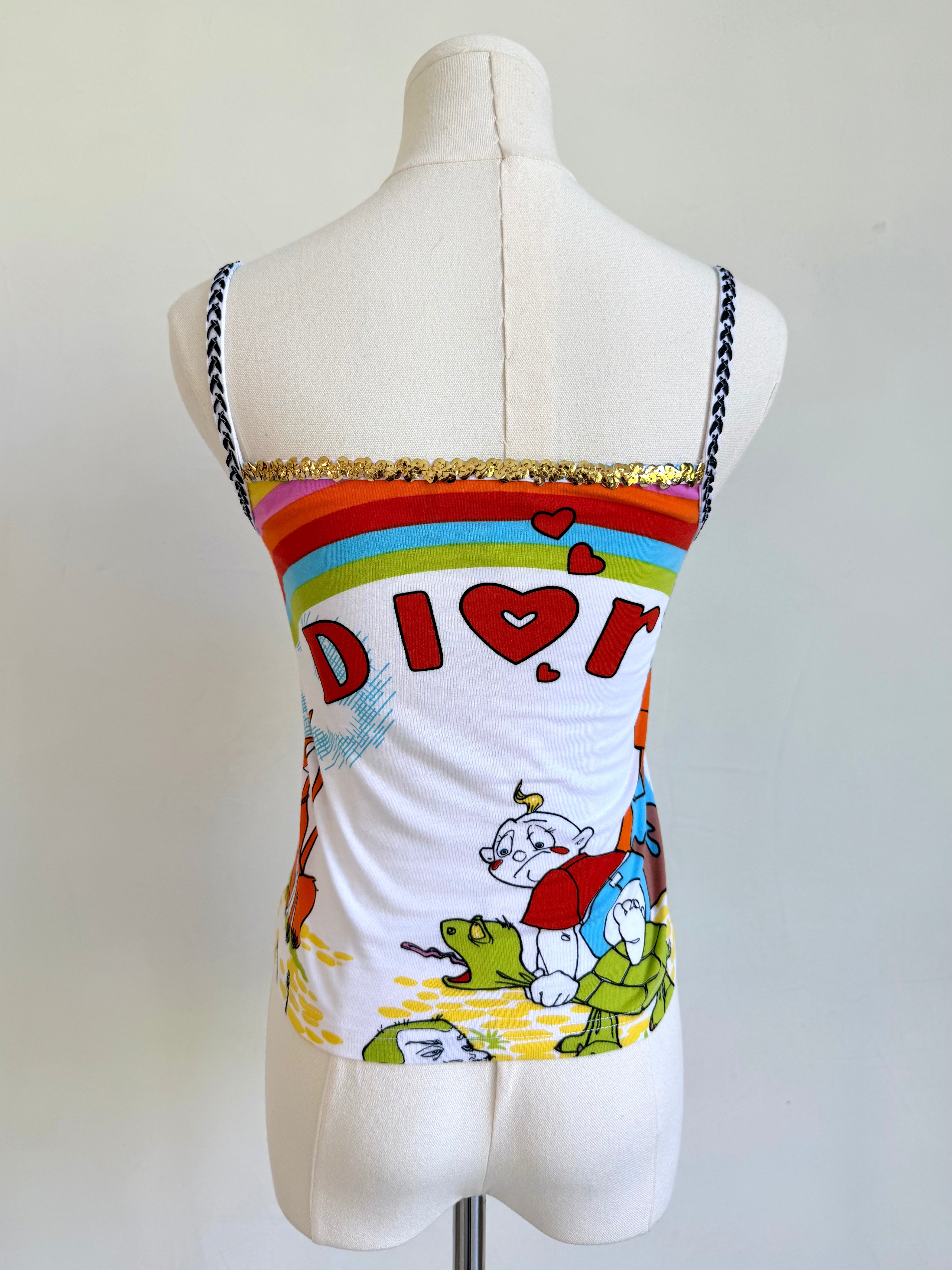 S/S 2002 “Cartoon Logo” Graphic Tank
