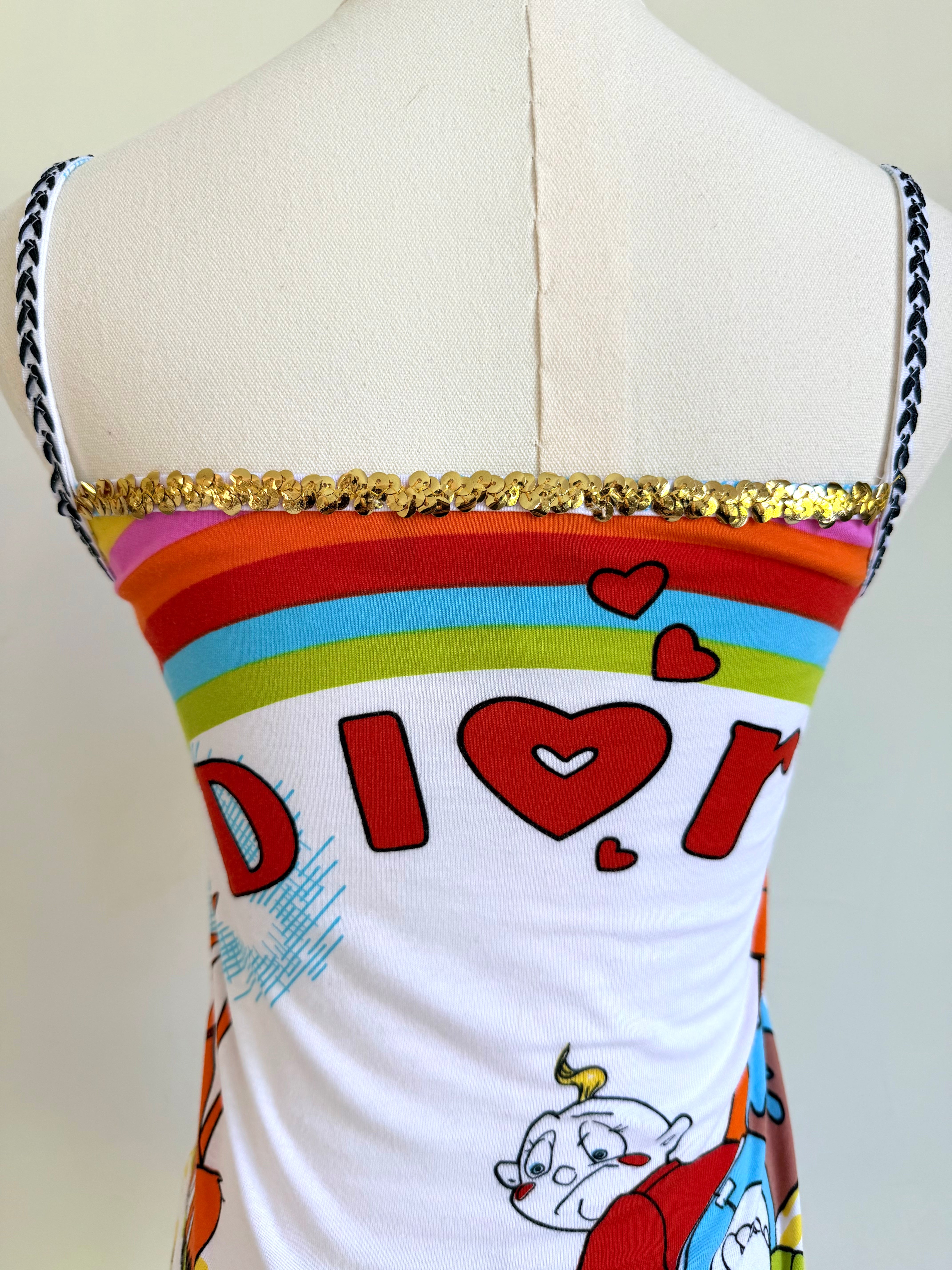 S/S 2002 “Cartoon Logo” Graphic Tank