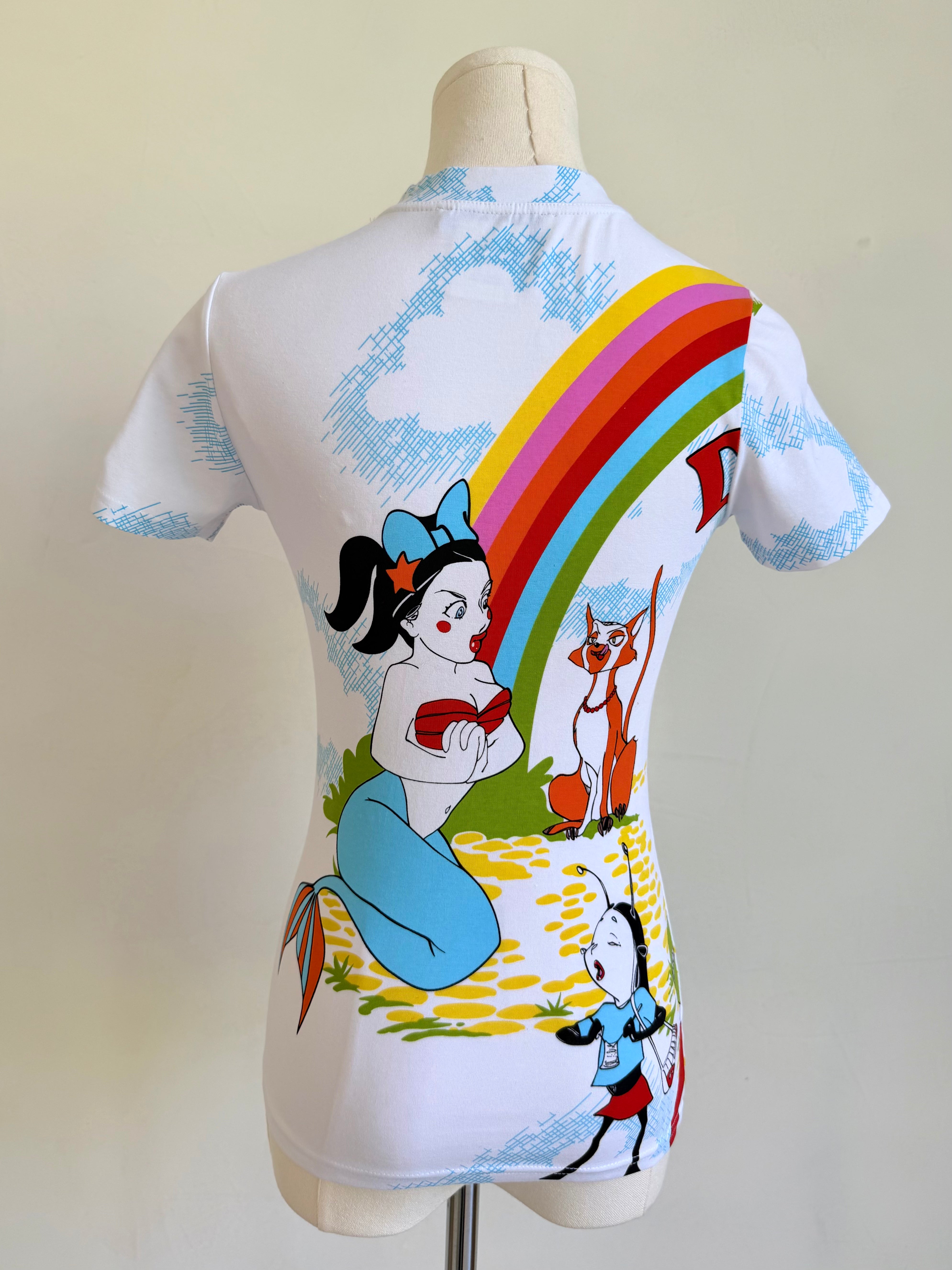 S/S 2002 “Cartoon Logo” Graphic T-Shirt
