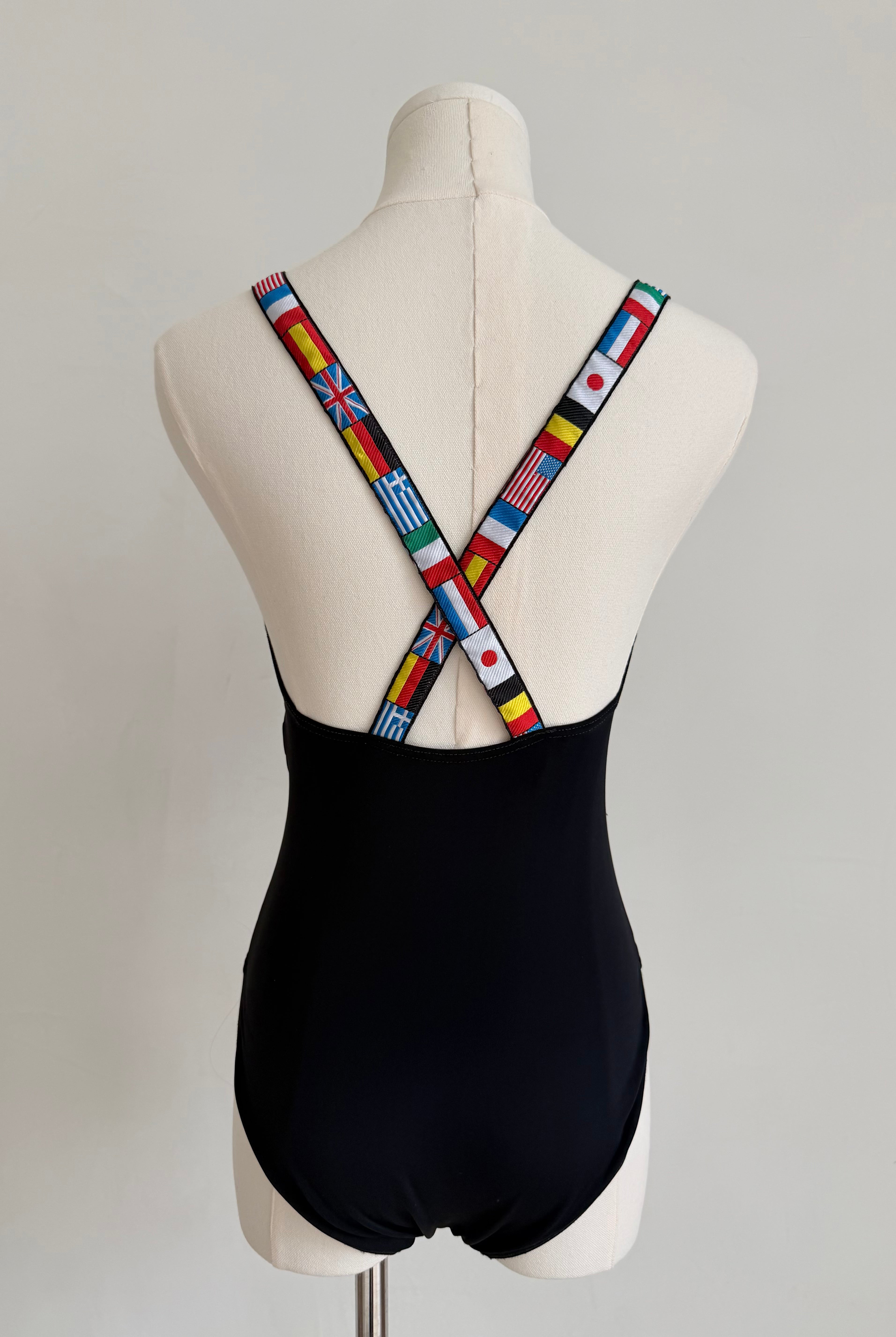 Cruise 1994/1995 “International Flags” Logo Swimsuit