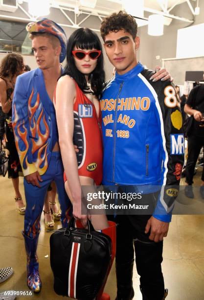 Resort 2018 Red Racer One-Piece