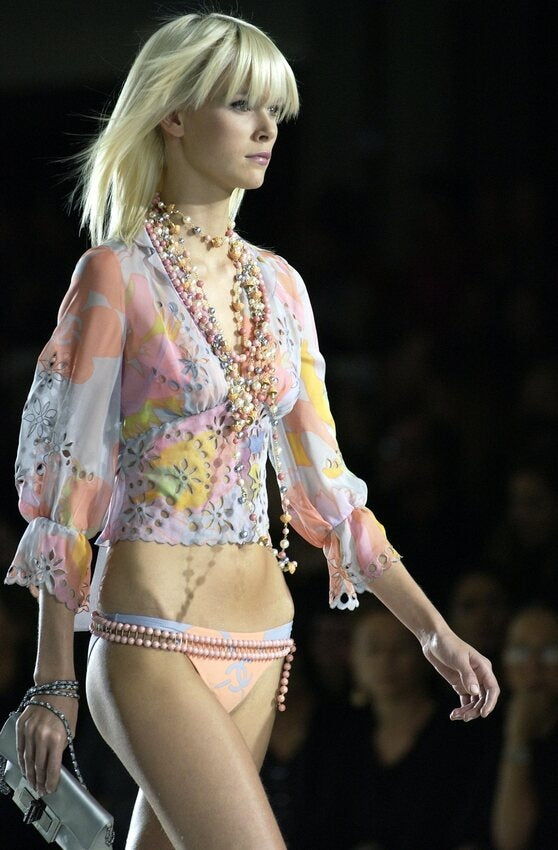 S/S 2003 Abstract Pop-Art Boyshort Bikini Set