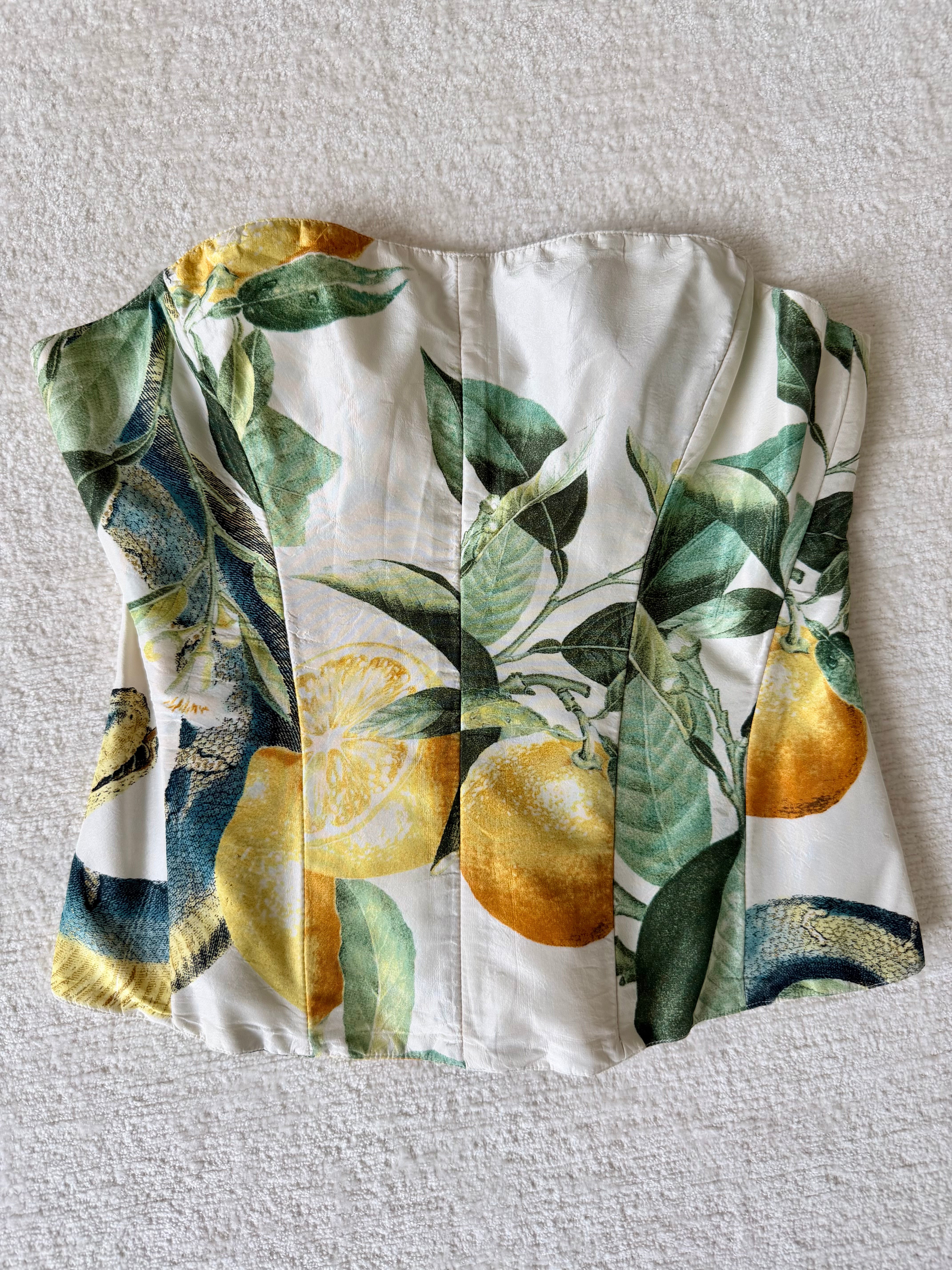 S/S 2005 "Lemon & Serpent" Corset