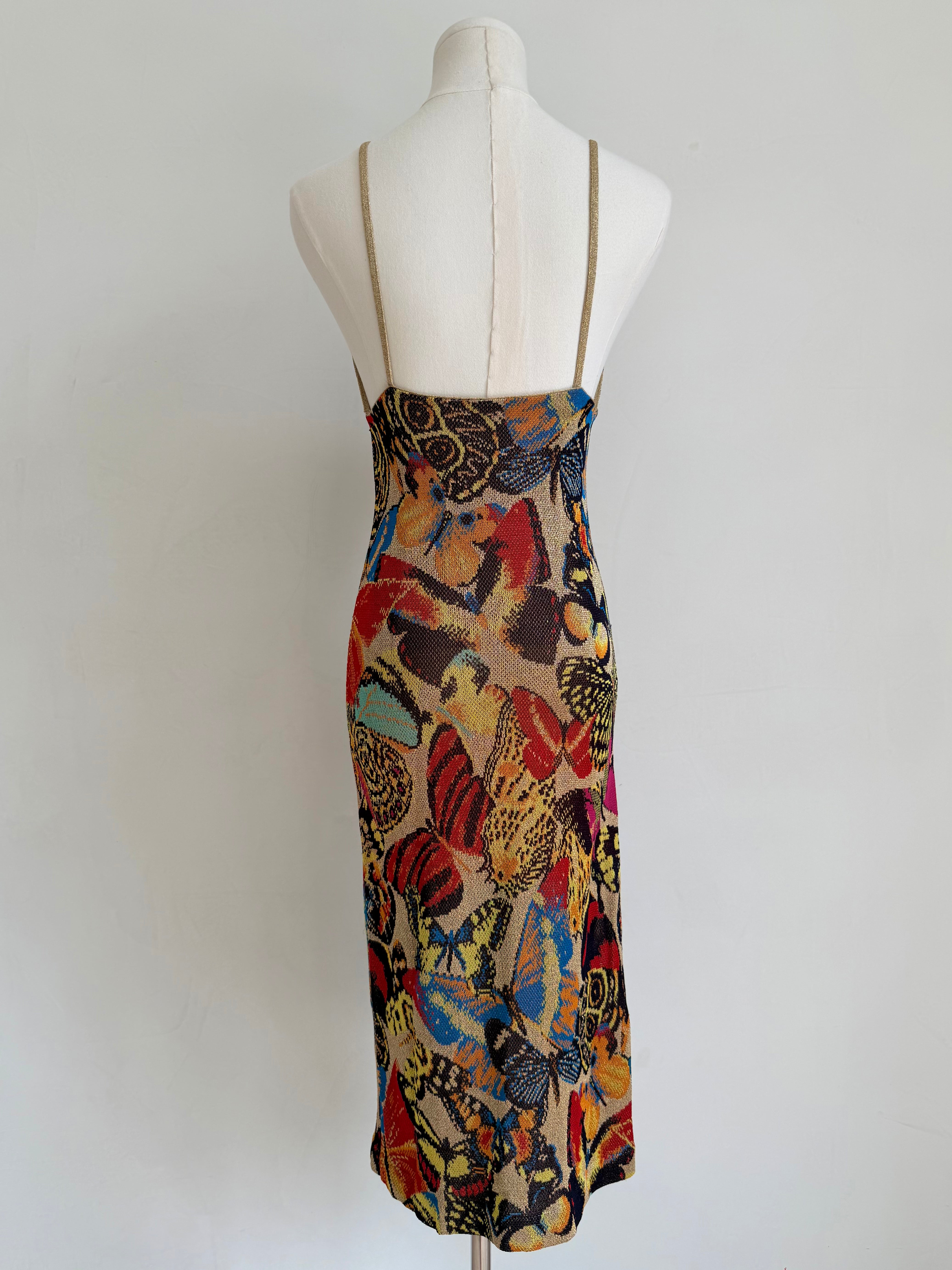 Rare 1980s Knit Butterfly Set