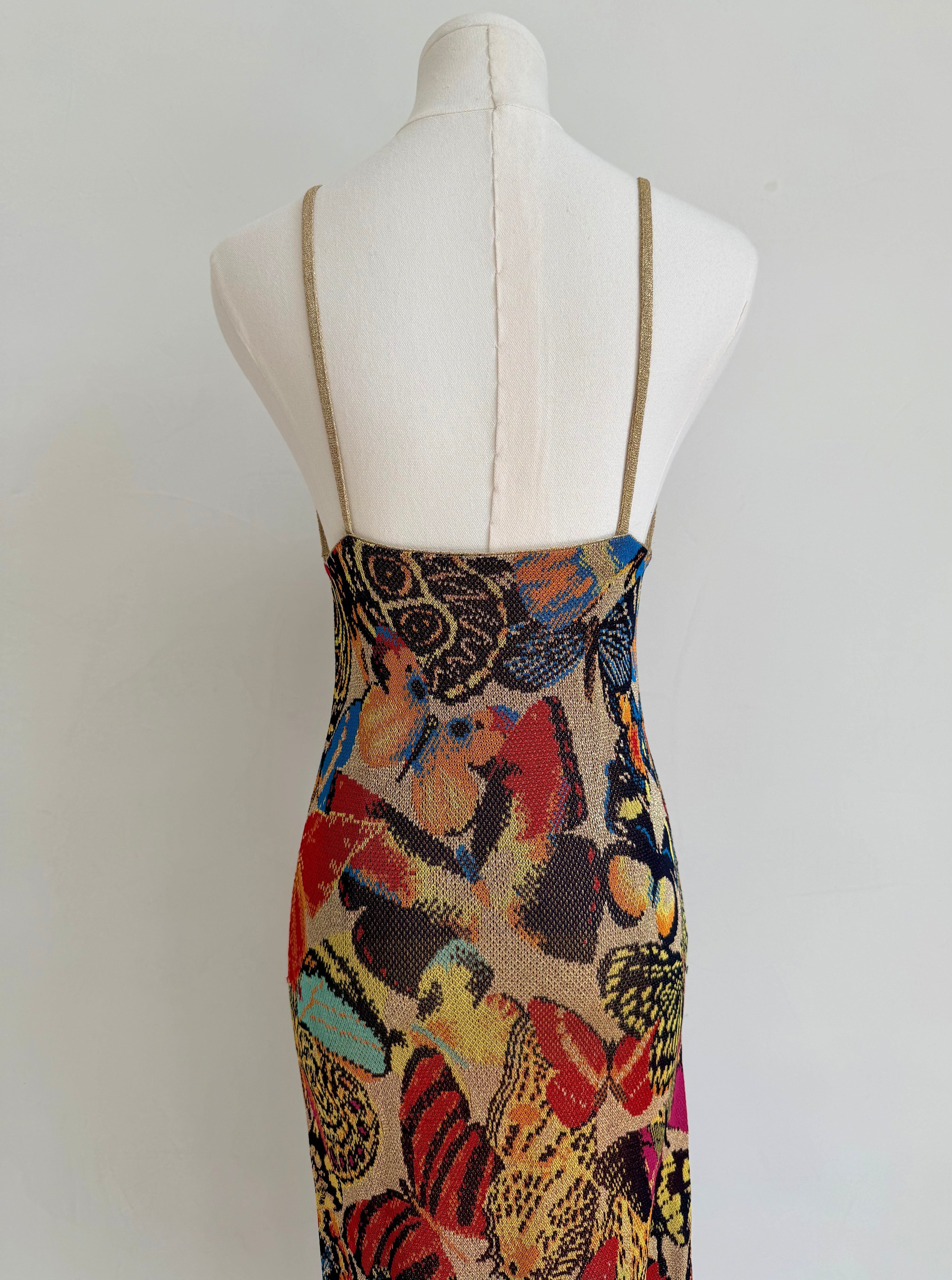 Rare 1980s Knit Butterfly Set