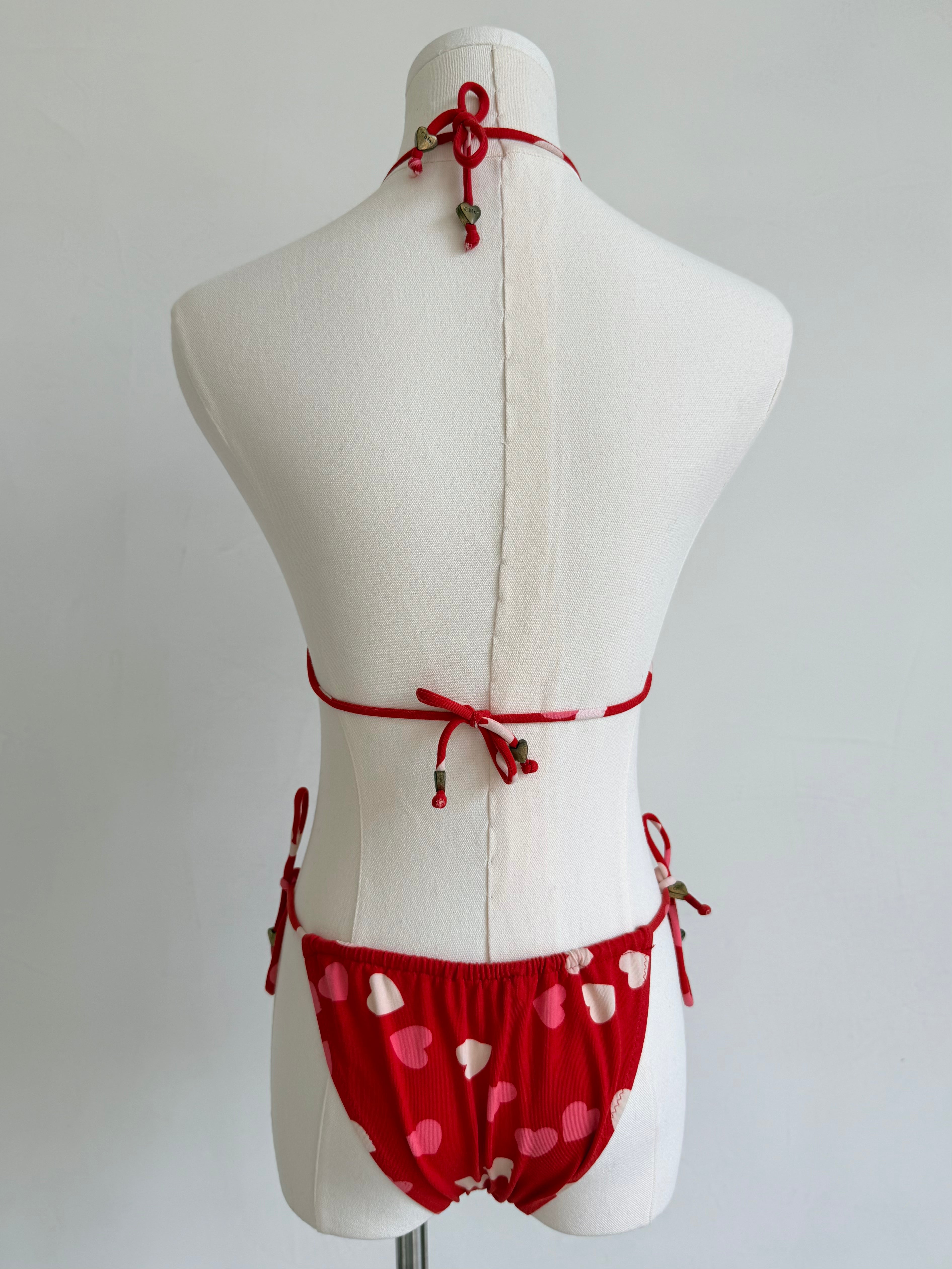 Red & Pink Hearts Bikini