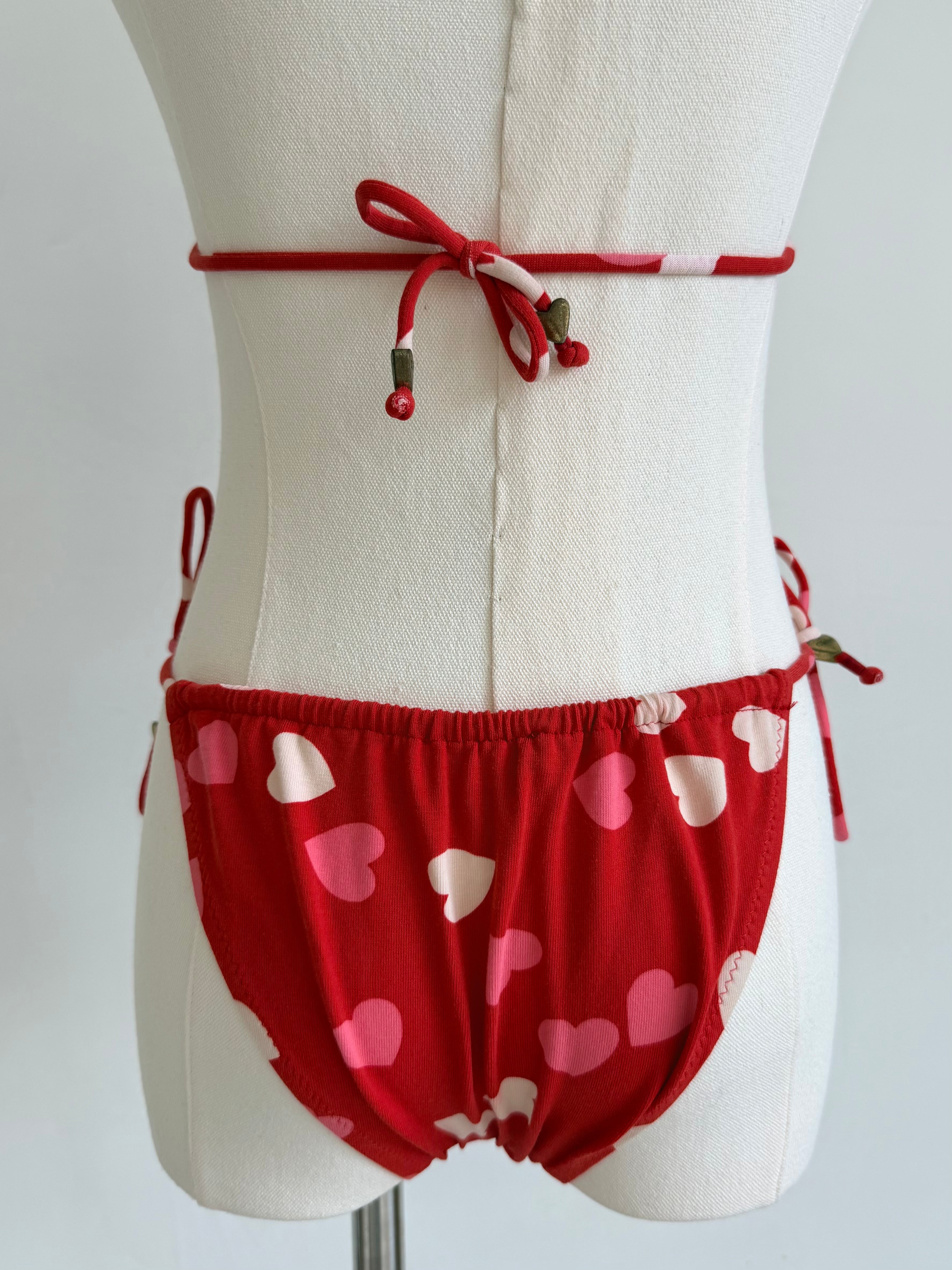 Red & Pink Hearts Bikini