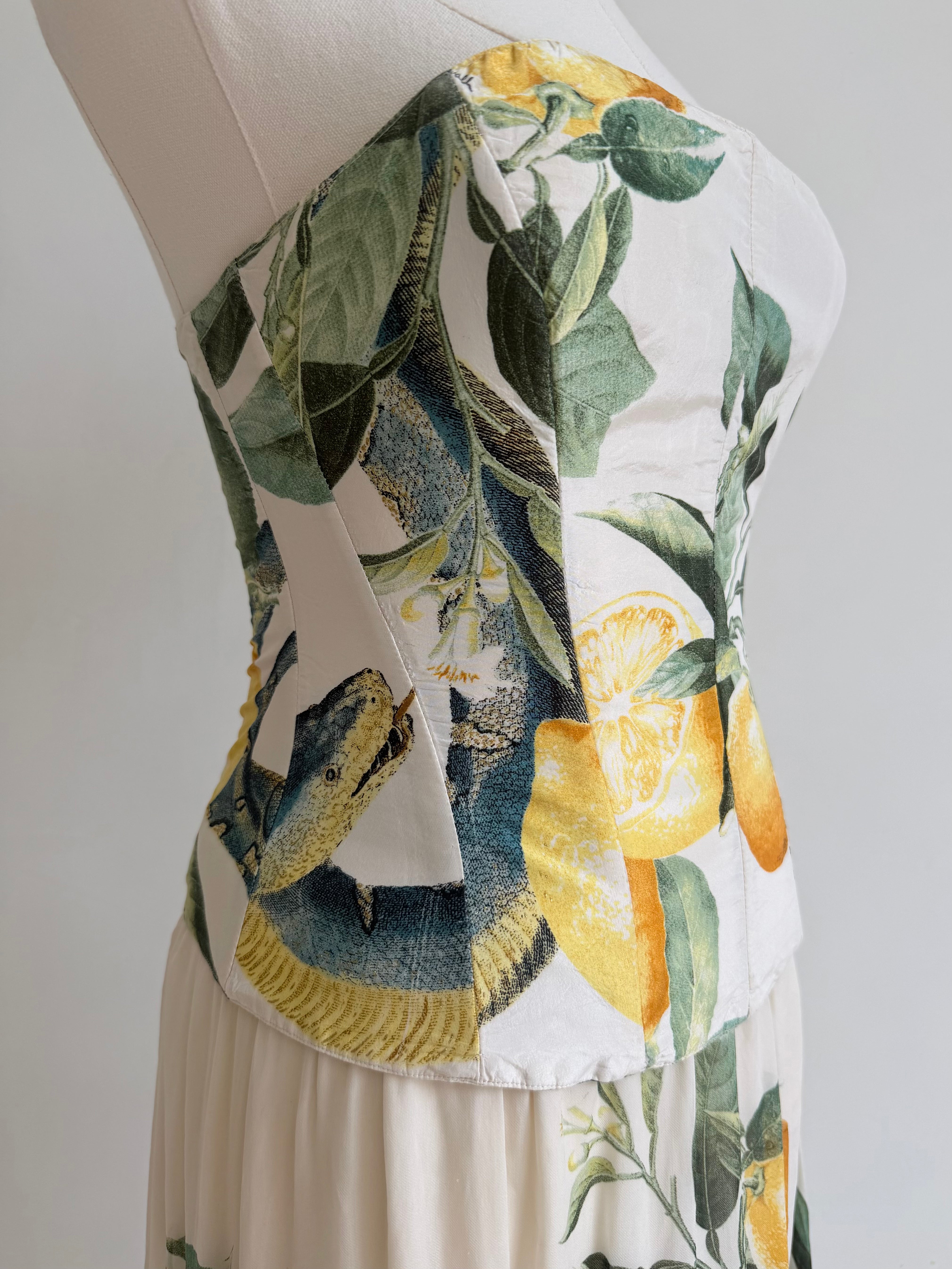 S/S 2005 "Lemon & Serpent" Corset