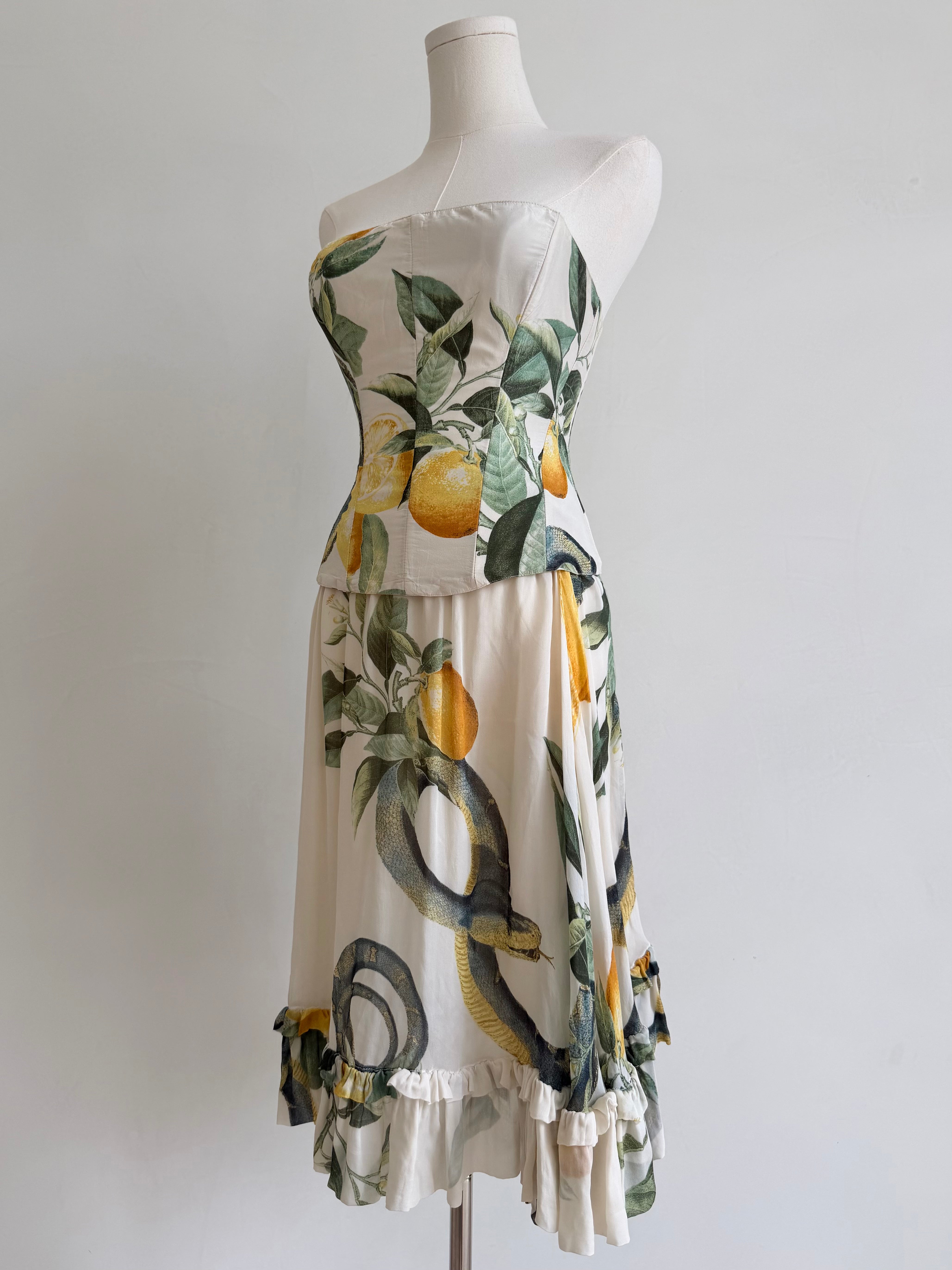 S/S 2005 "Lemon & Serpent" Corset