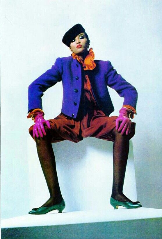F/W 1982 Purple Velvet Rive Gauche Ruffled Jacket