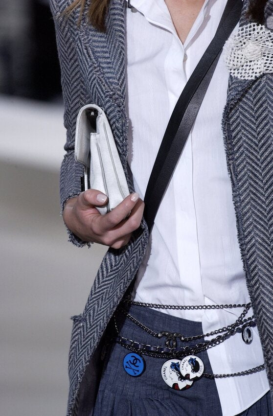 S/S 2003 ‘Coco Portrait’ Chain-Link Brooch