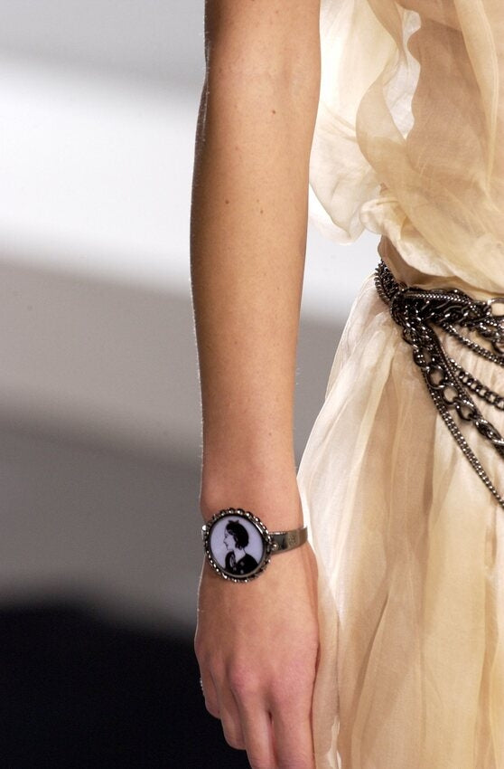 S/S 2003 ‘Coco Portrait’ Chain-Link Brooch