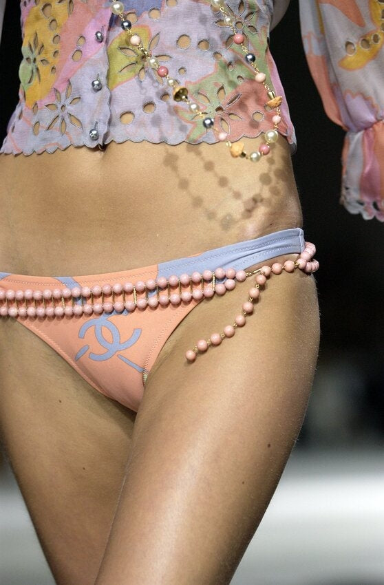 S/S 2003 Abstract Pop-Art Boyshort Bikini Set