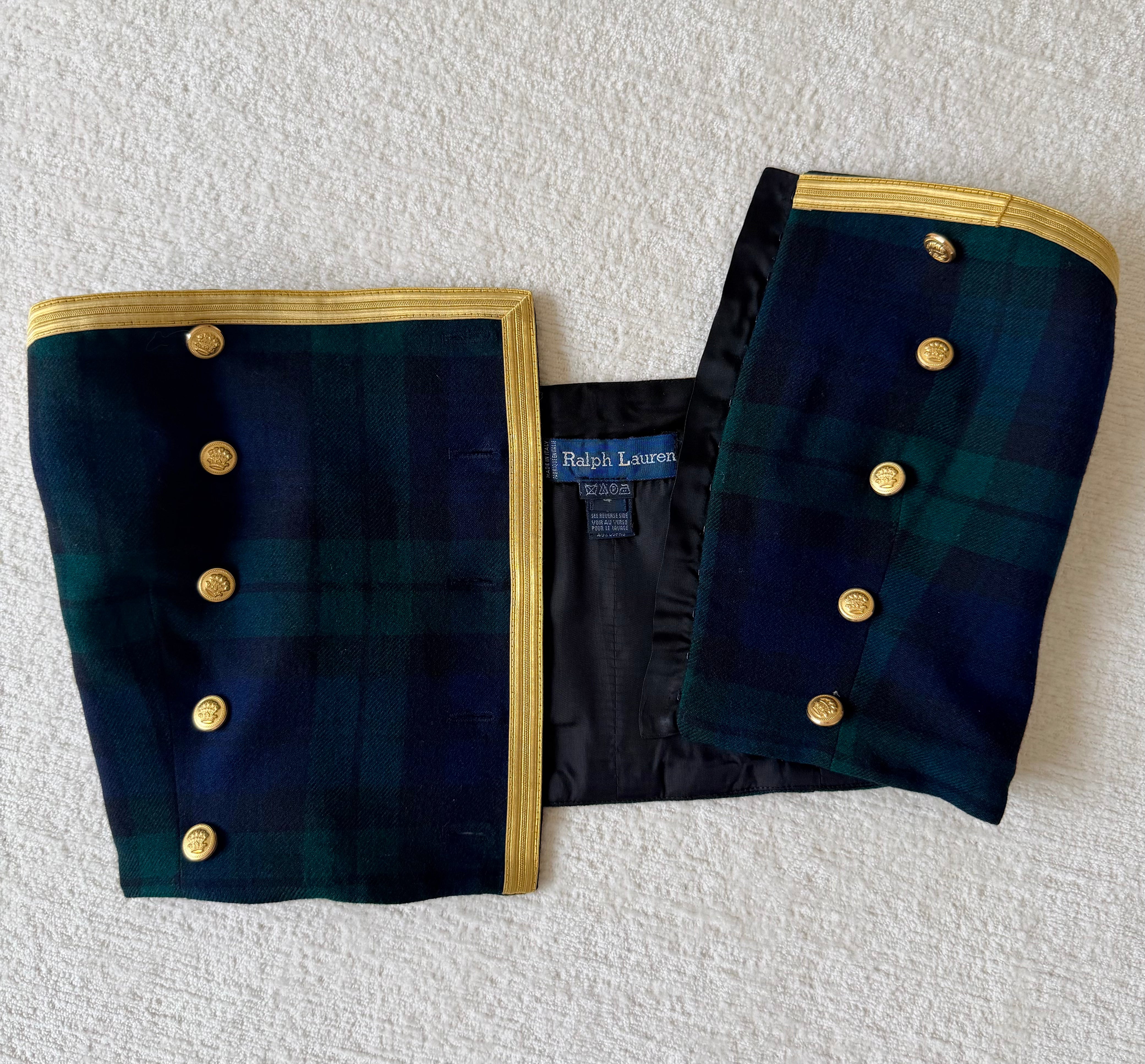 Blackwatch Tartan Matching Set