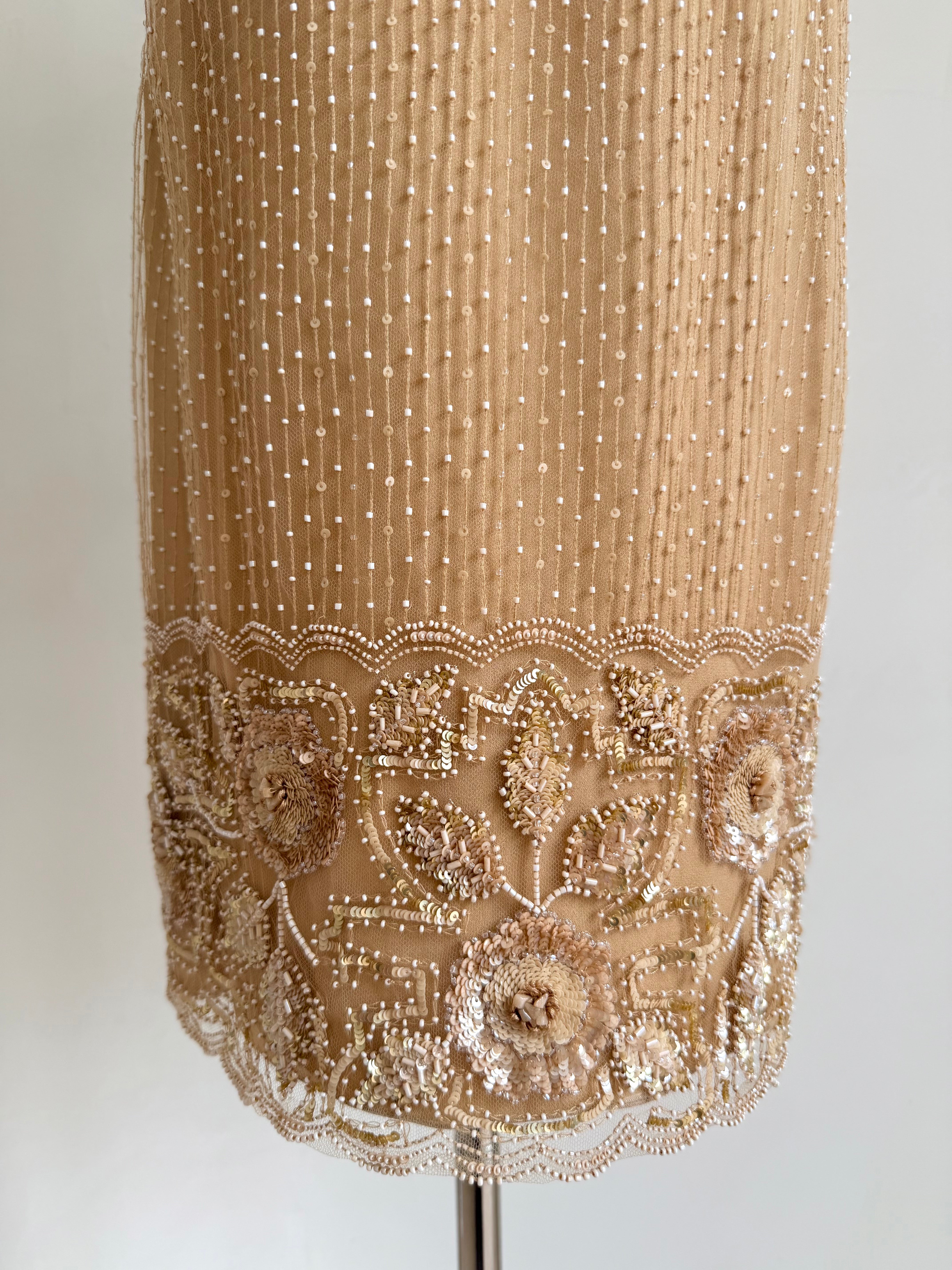 2000s Fully Embellished Midi Skirt