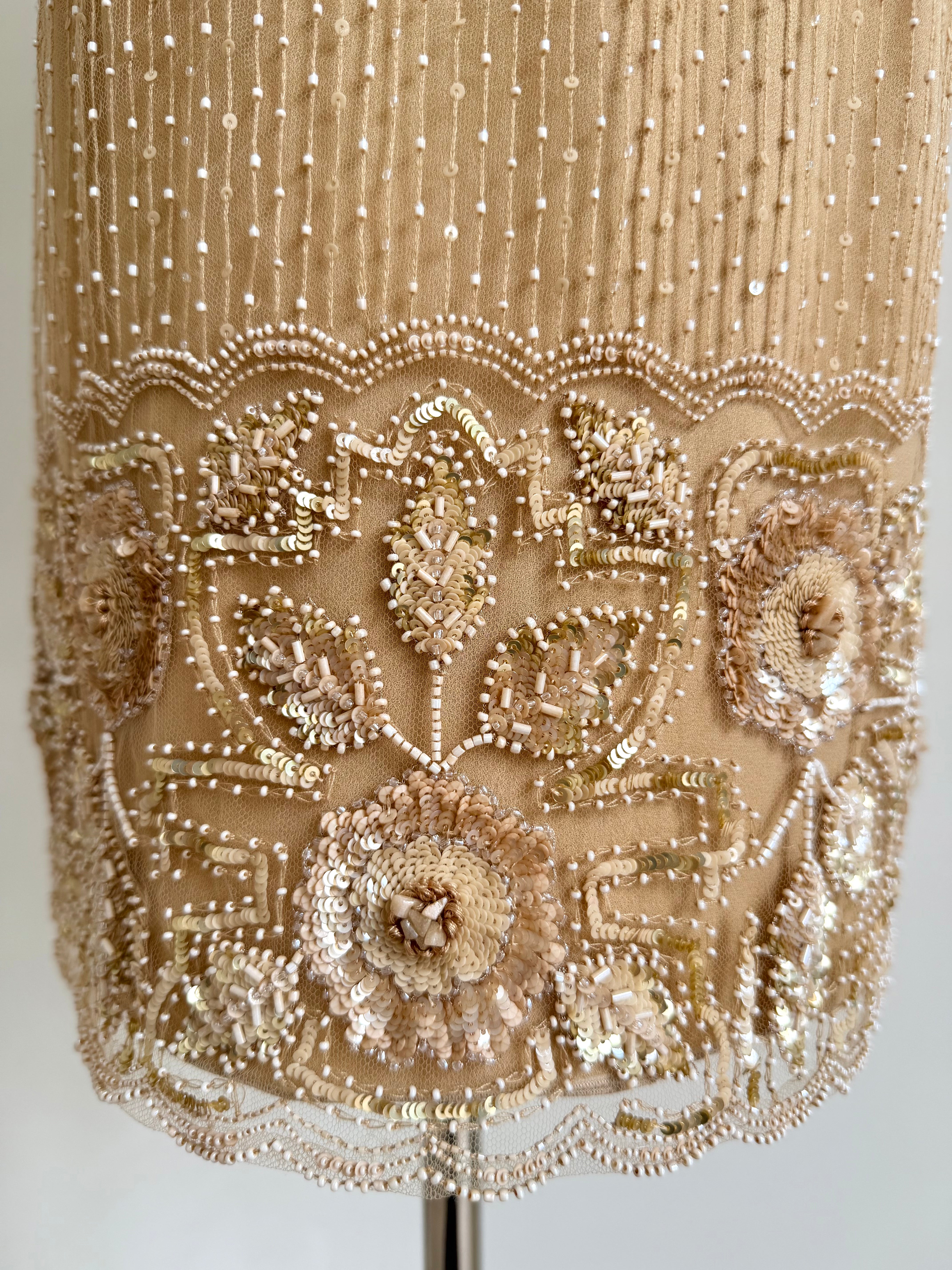2000s Fully Embellished Midi Skirt