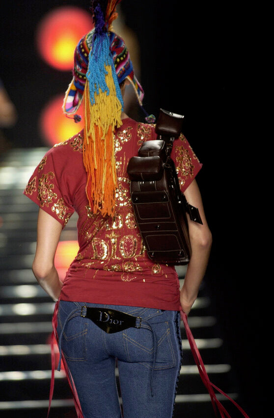 F/W 2002 Logo Name Plate Pants