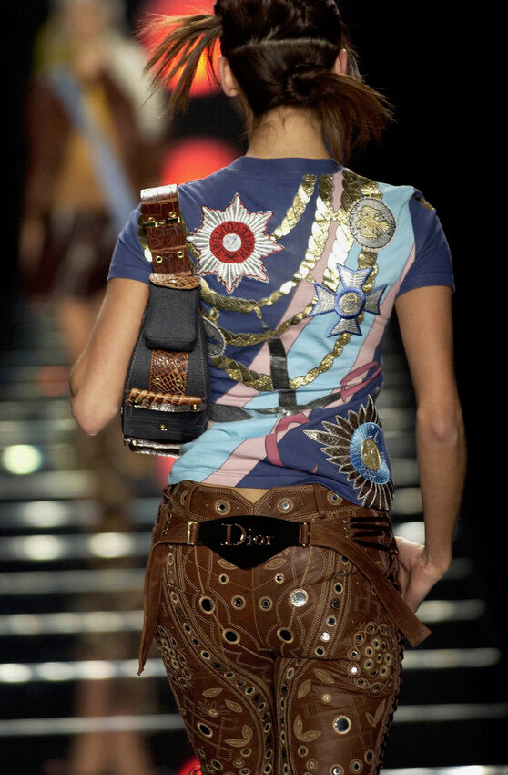 F/W 2002 Logo Name Plate Pants