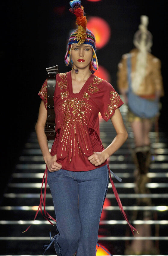 F/W 2002 Logo Name Plate Pants