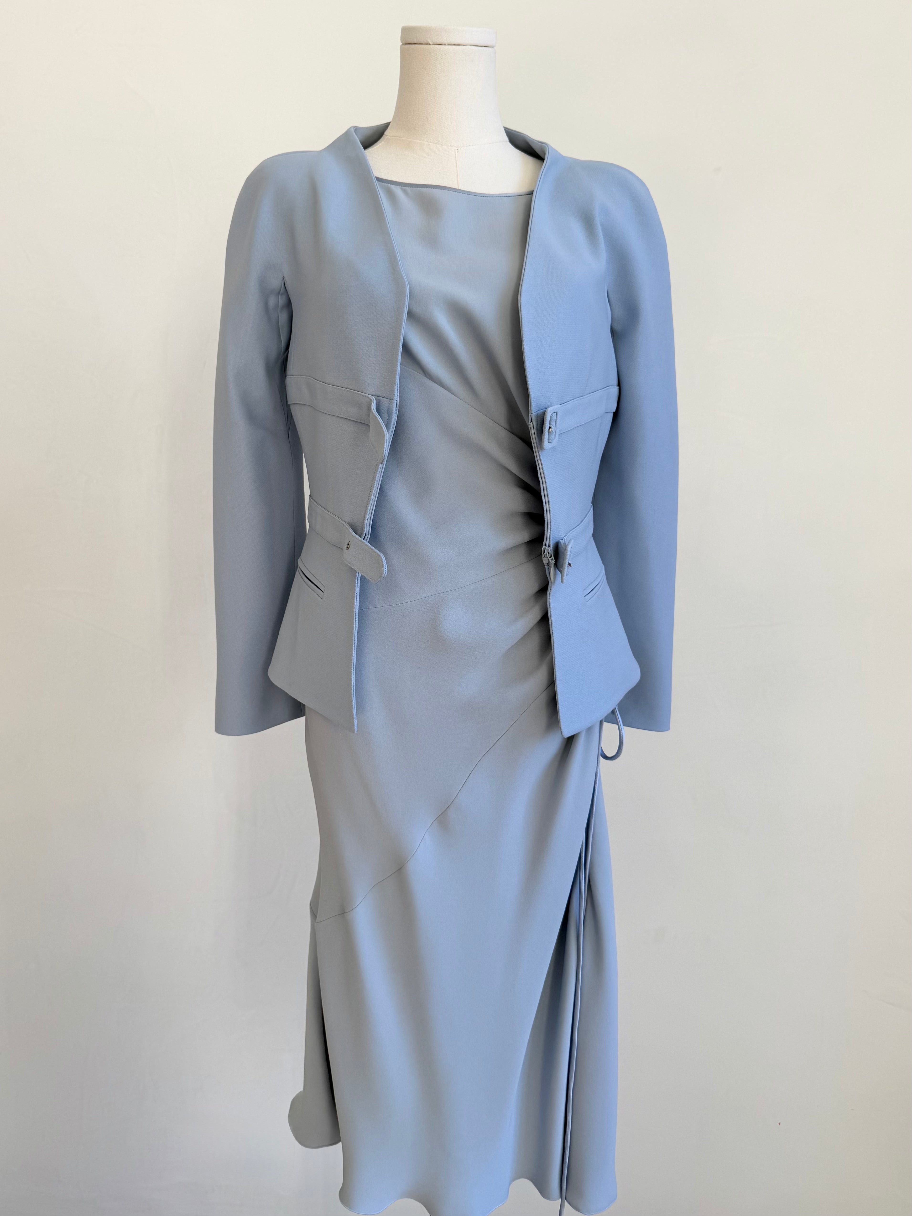 S/S 2004 Light Blue Wool Jacket
