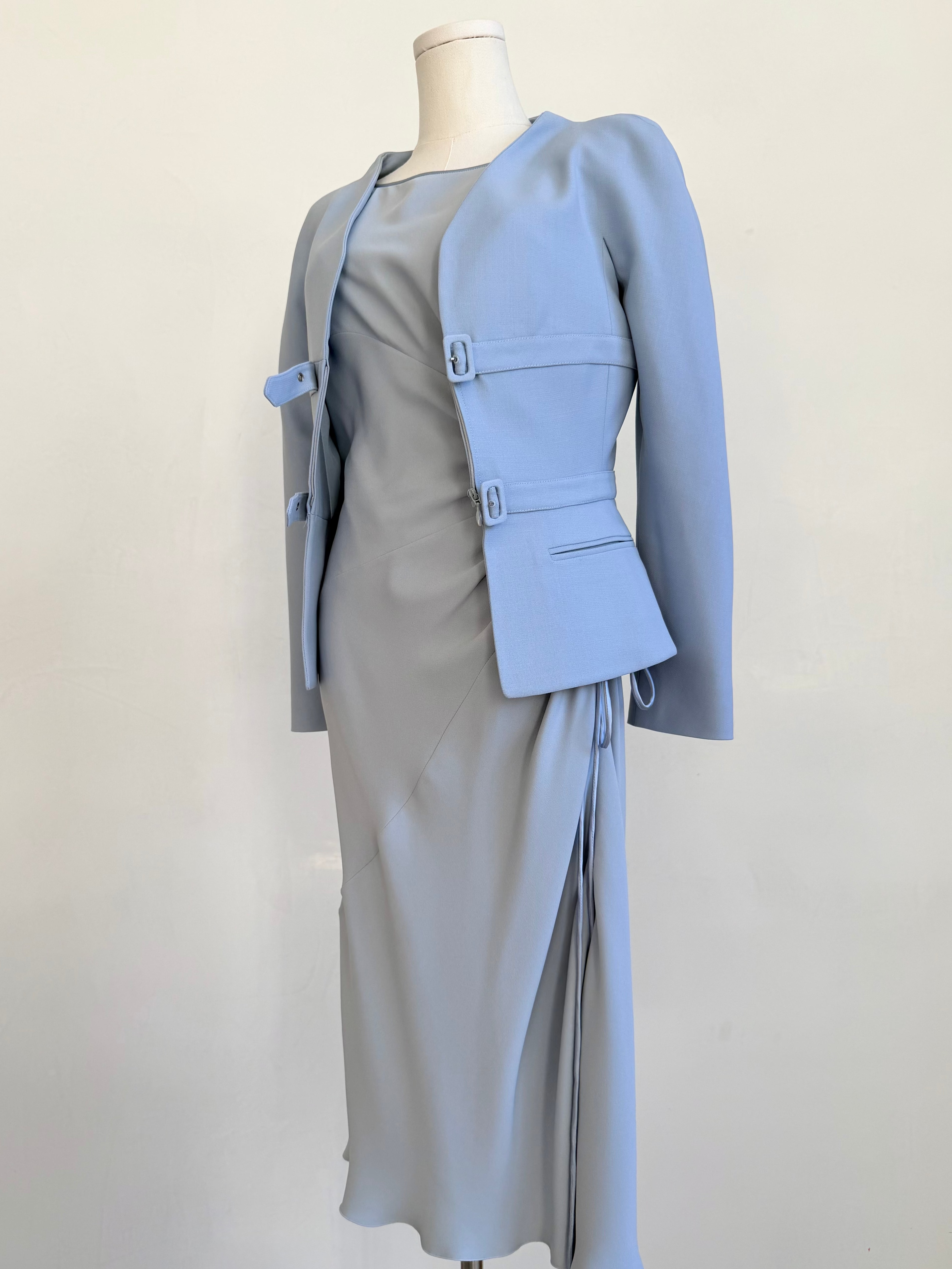 S/S 2004 Light Blue Wool Jacket