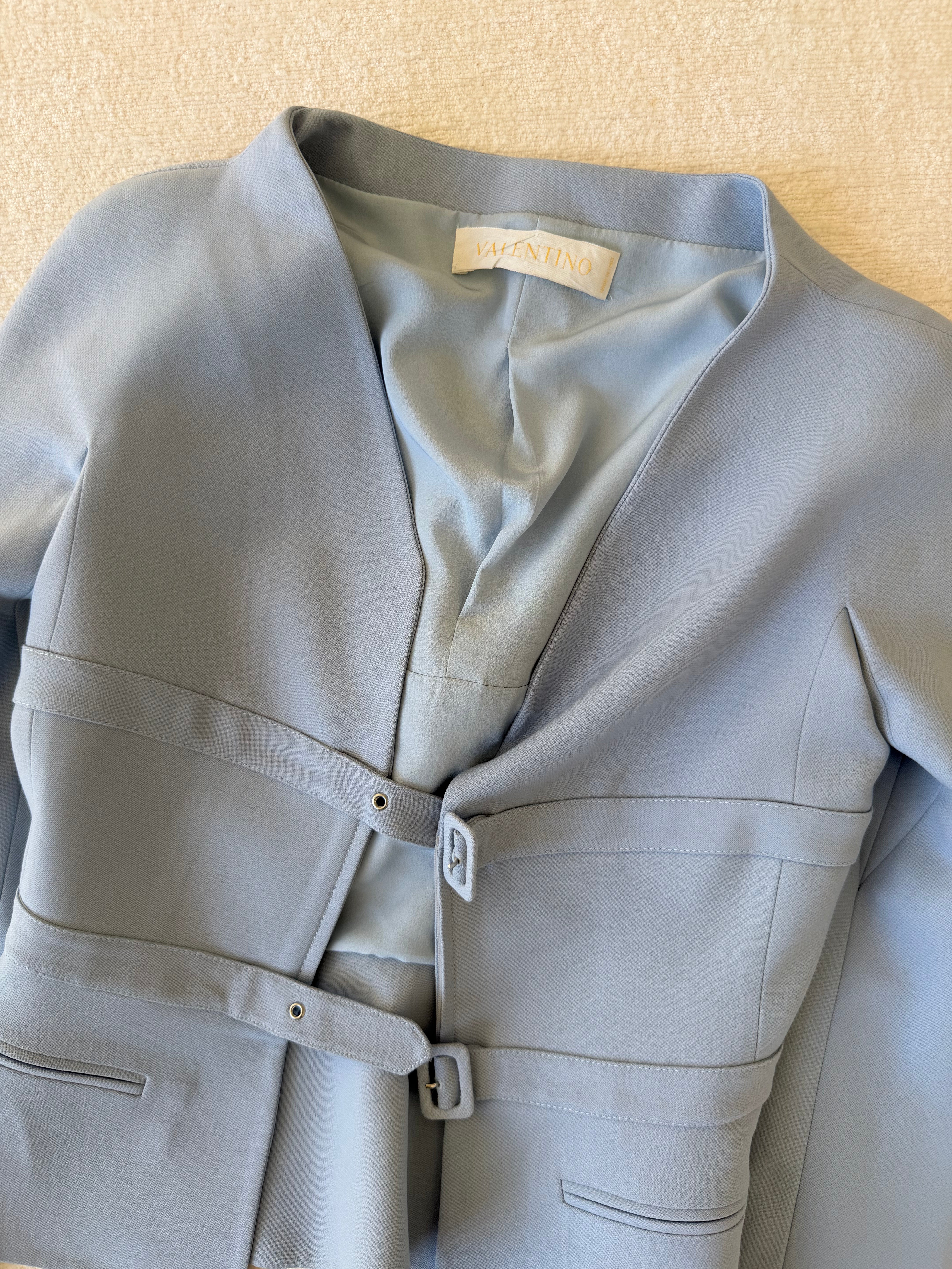 S/S 2004 Light Blue Wool Jacket