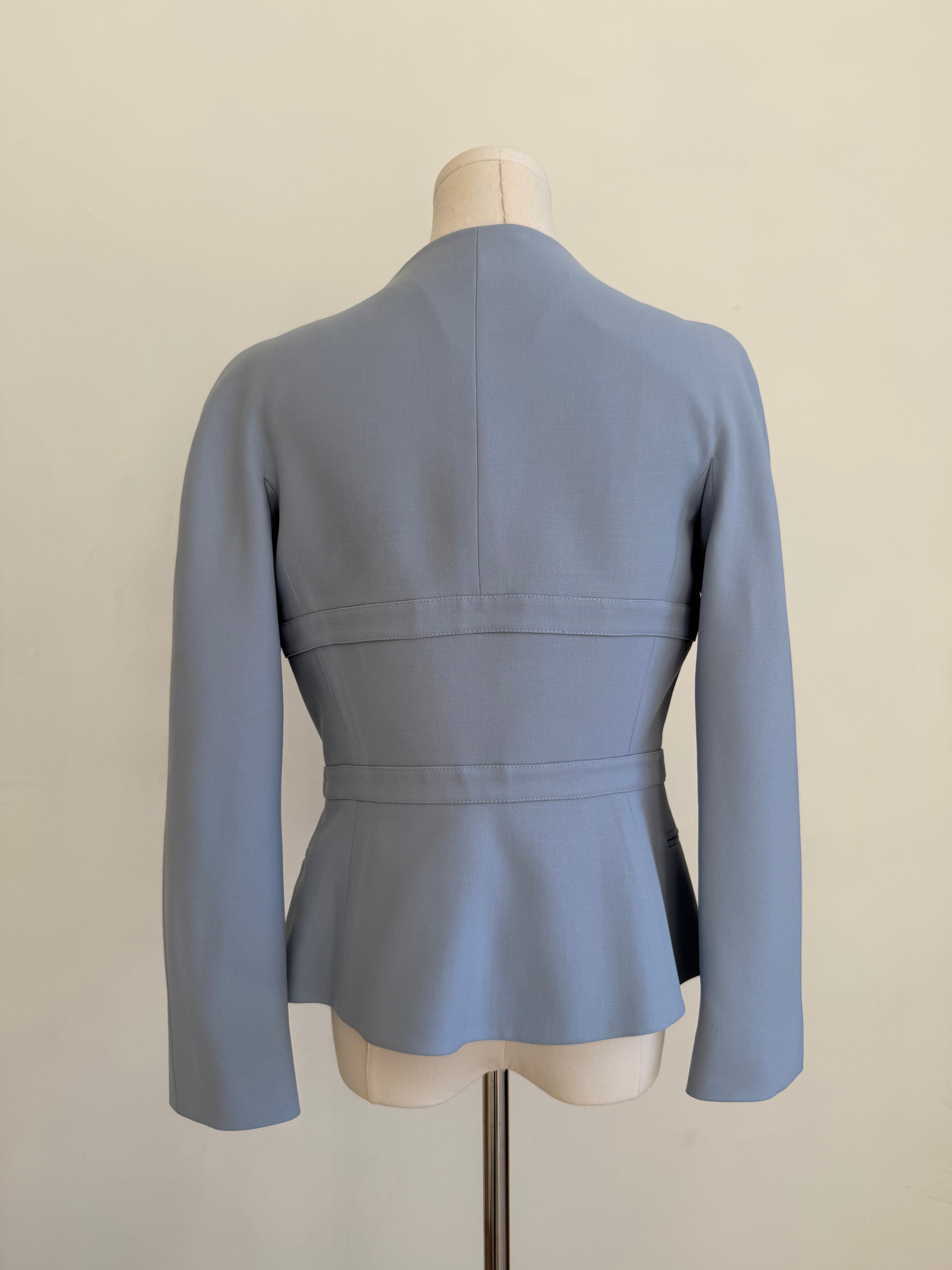 S/S 2004 Light Blue Wool Jacket