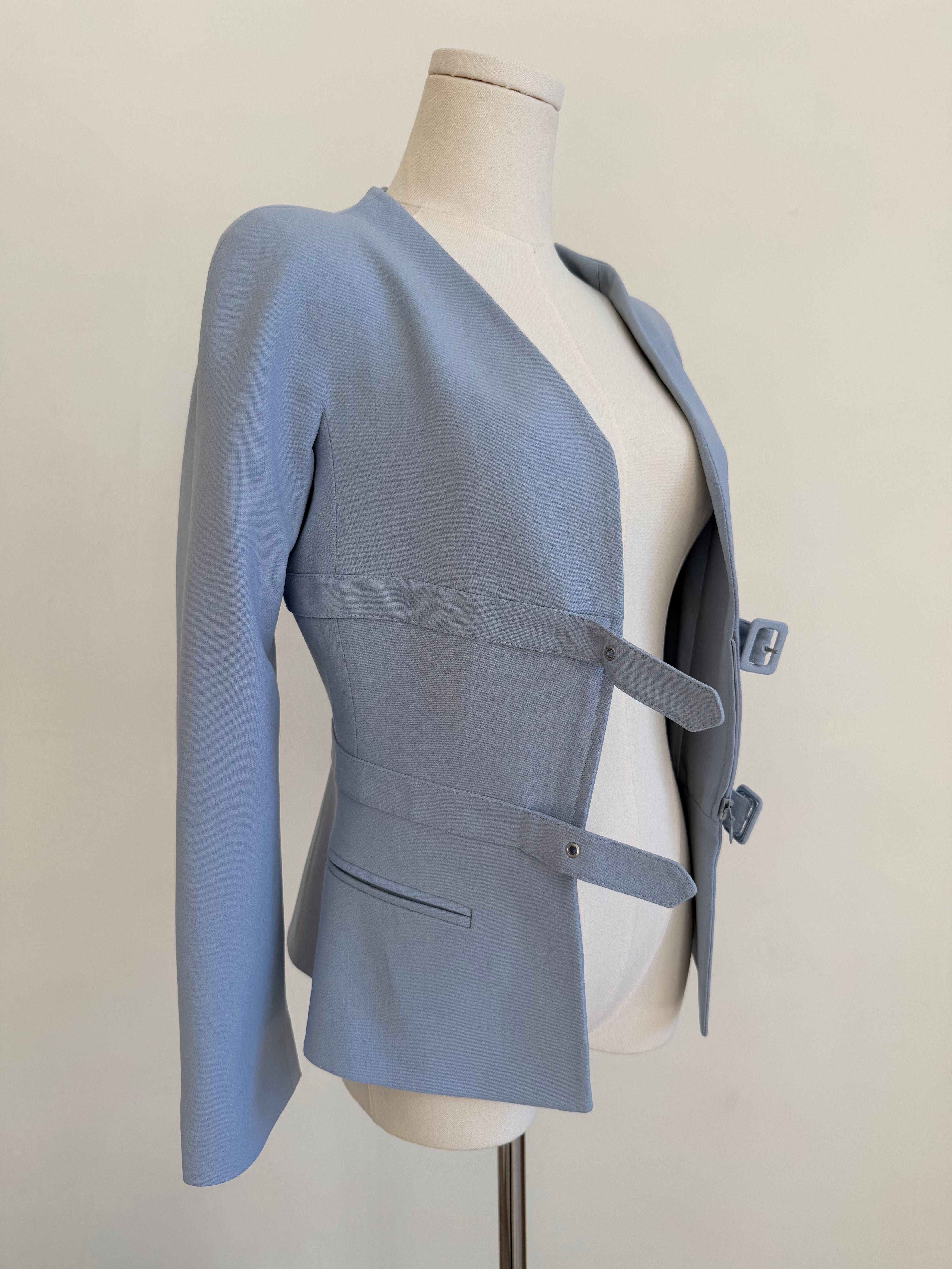 S/S 2004 Light Blue Wool Jacket
