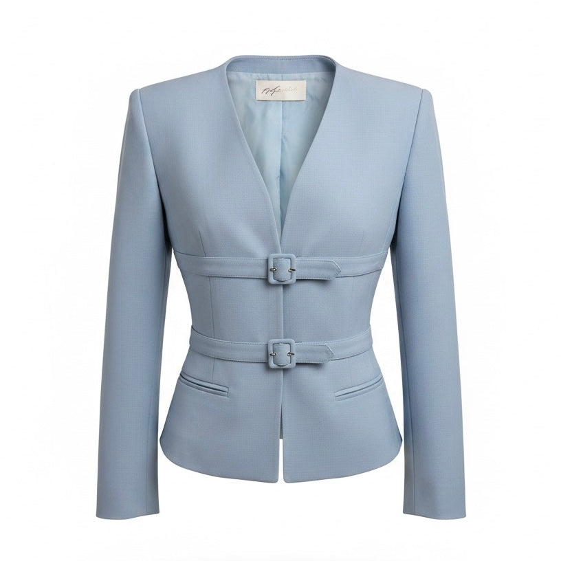 S/S 2004 Light Blue Wool Jacket