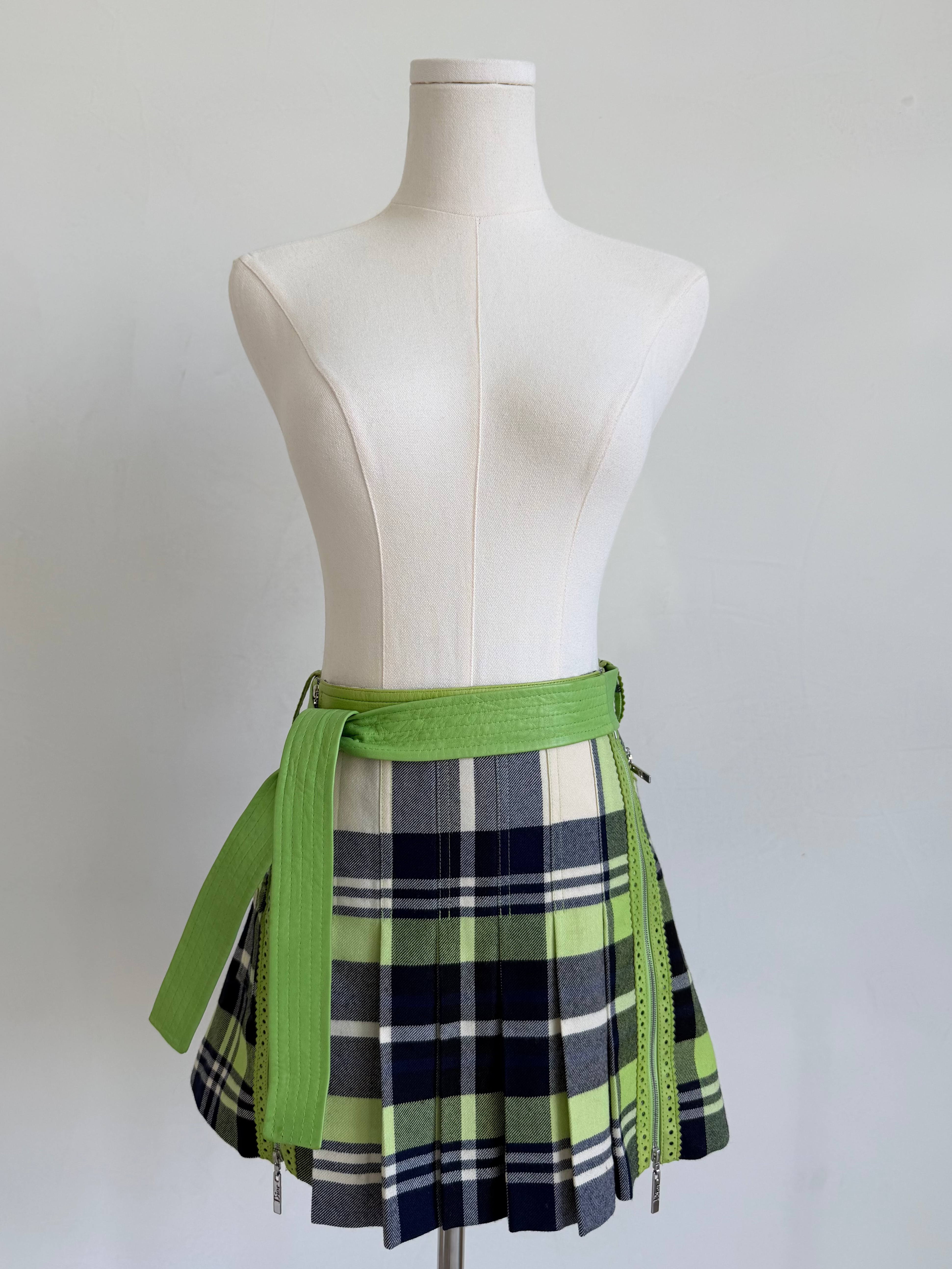 F/W 2004 Green Plaid Skirt