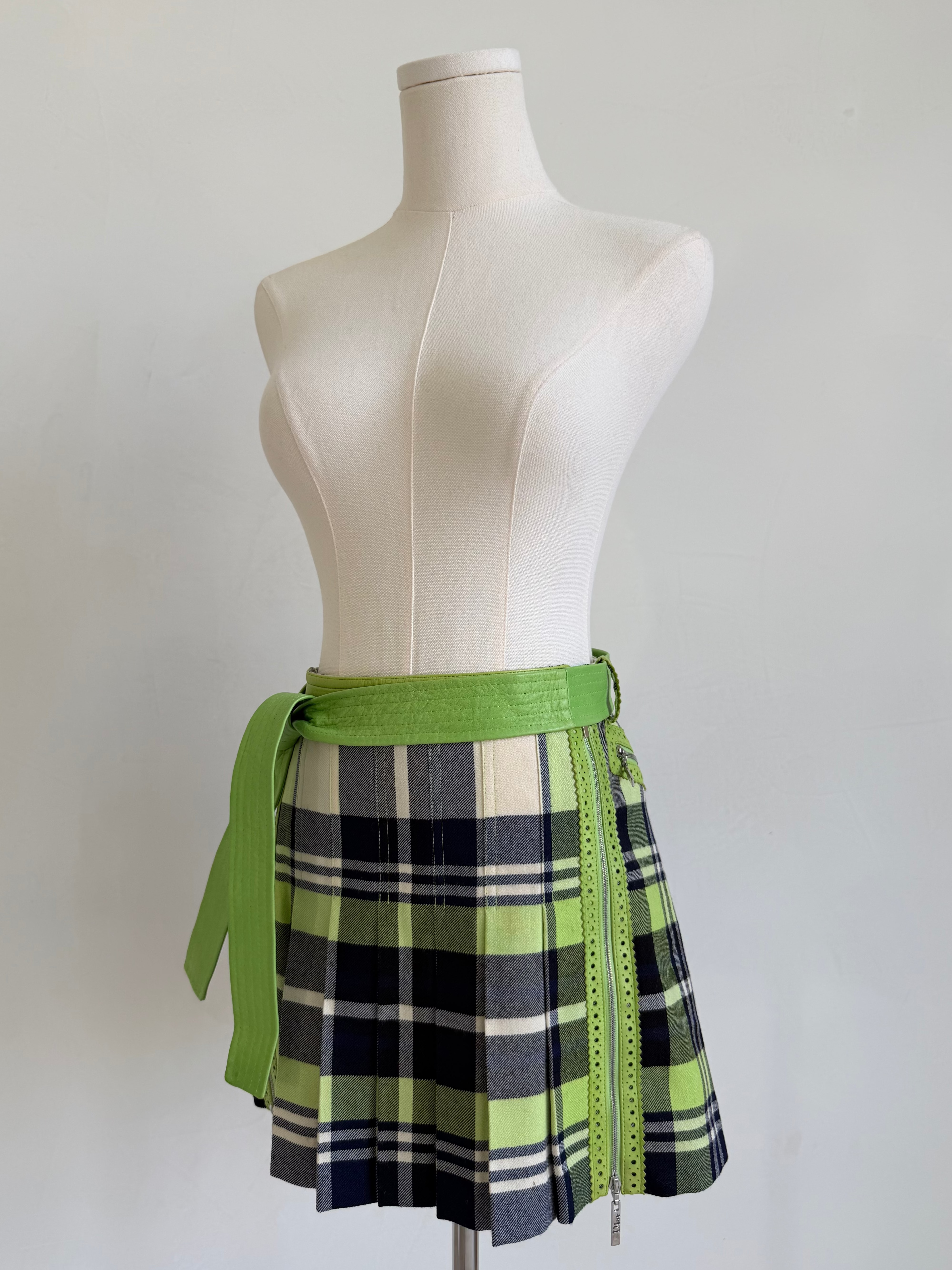 F/W 2004 Green Plaid Skirt
