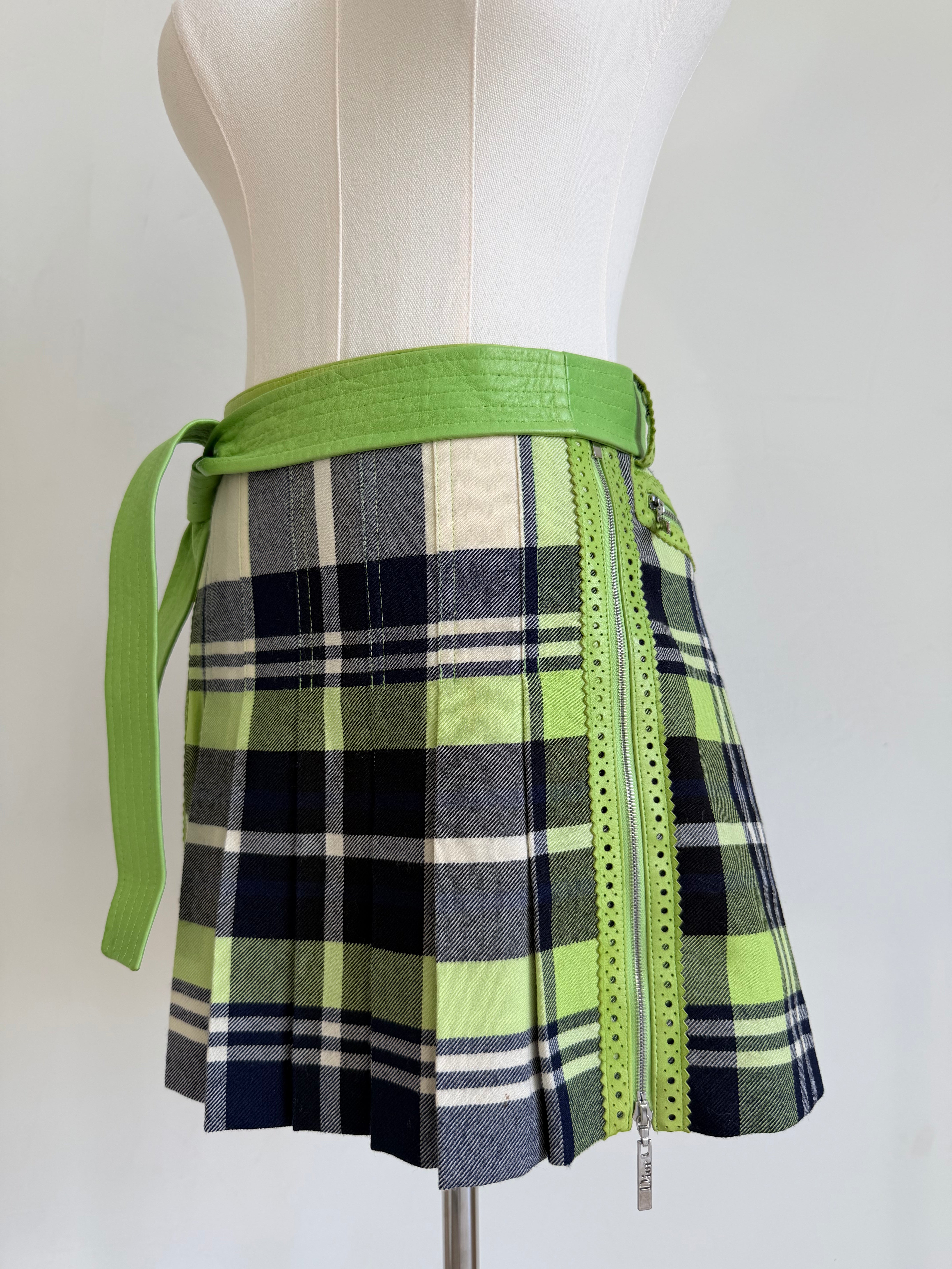 F/W 2004 Green Plaid Skirt